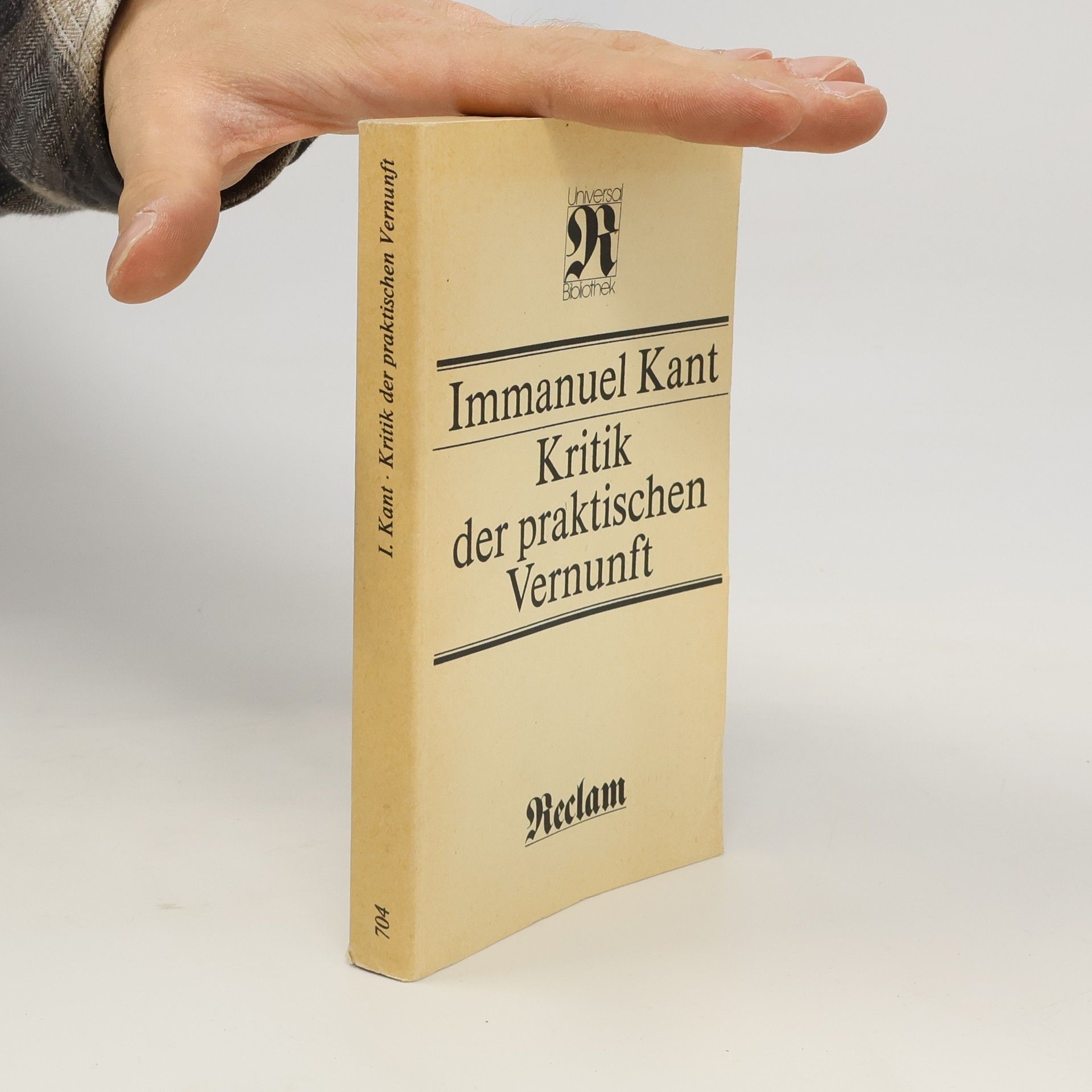Immanuel Kant Kritik der praktischen Vernunft