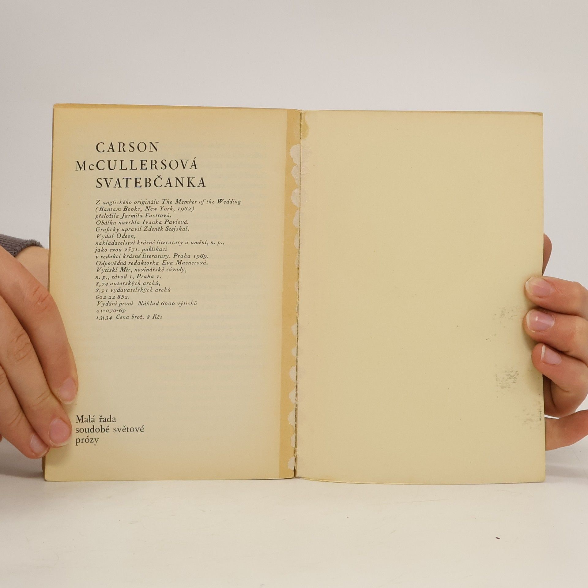 Carson McCullers Svatebčanka