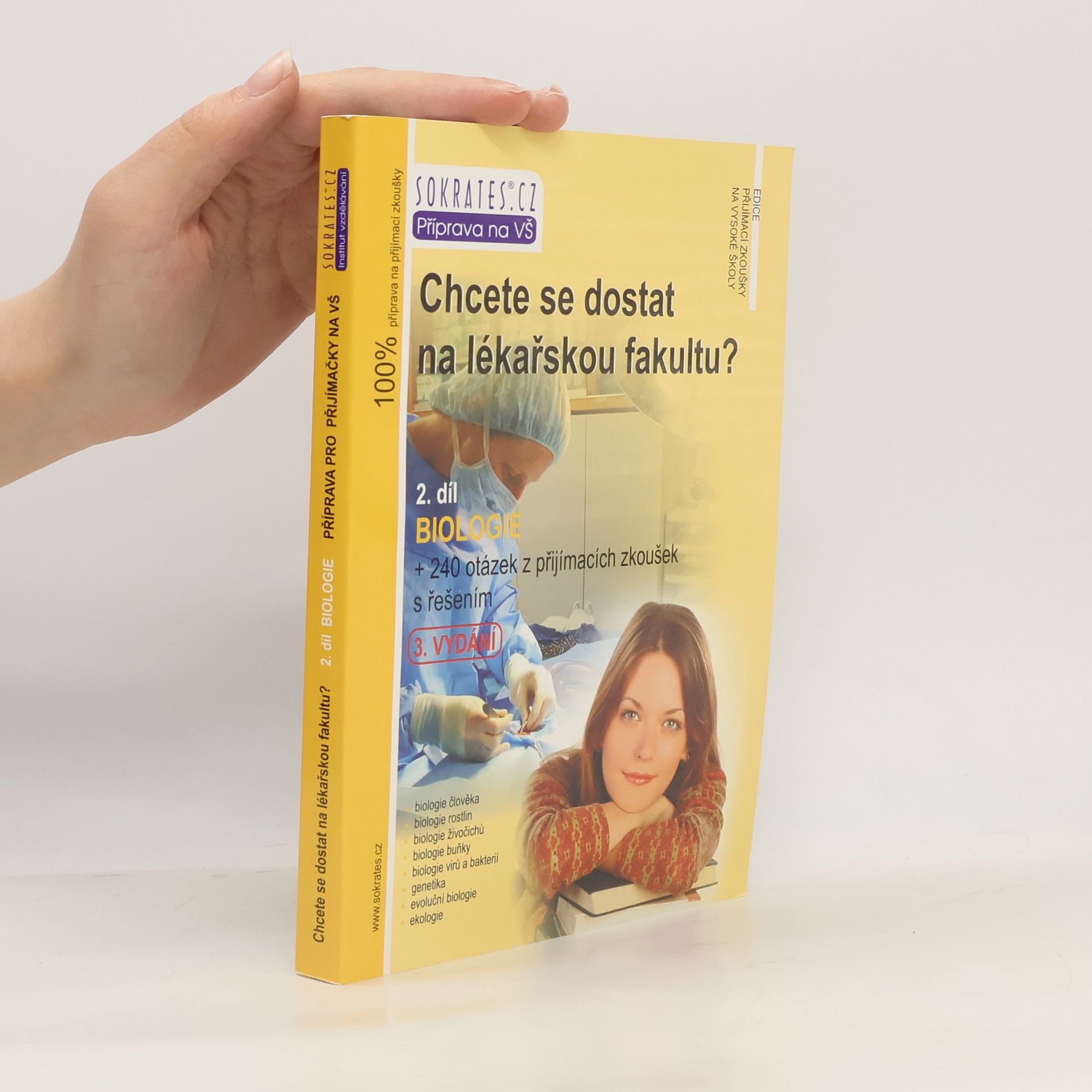 Jan Nejedlík Chcete se dostat na lékařskou fakultu? 2. díl, Biologie