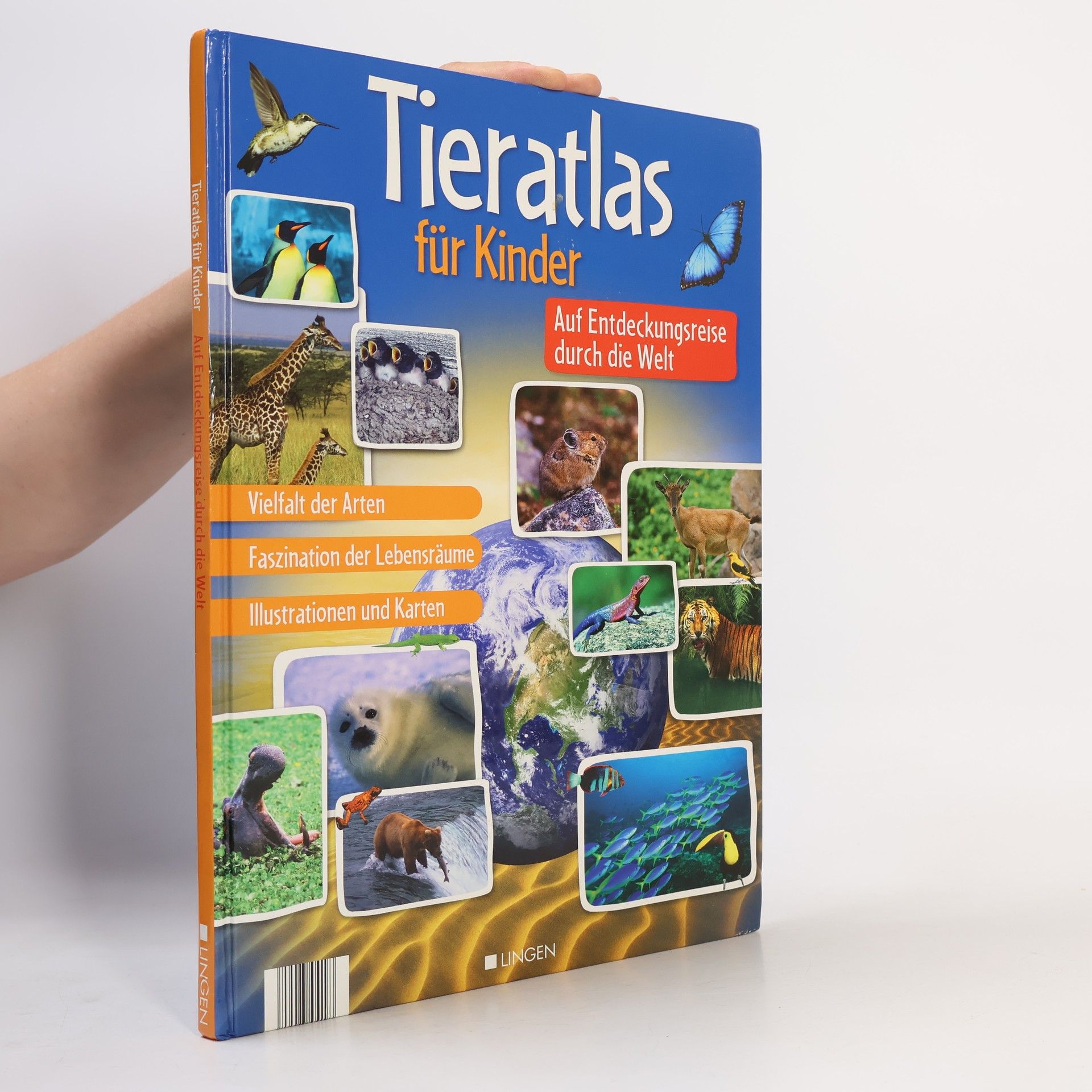 Kolektiv autorů Tieratlas für Kinder