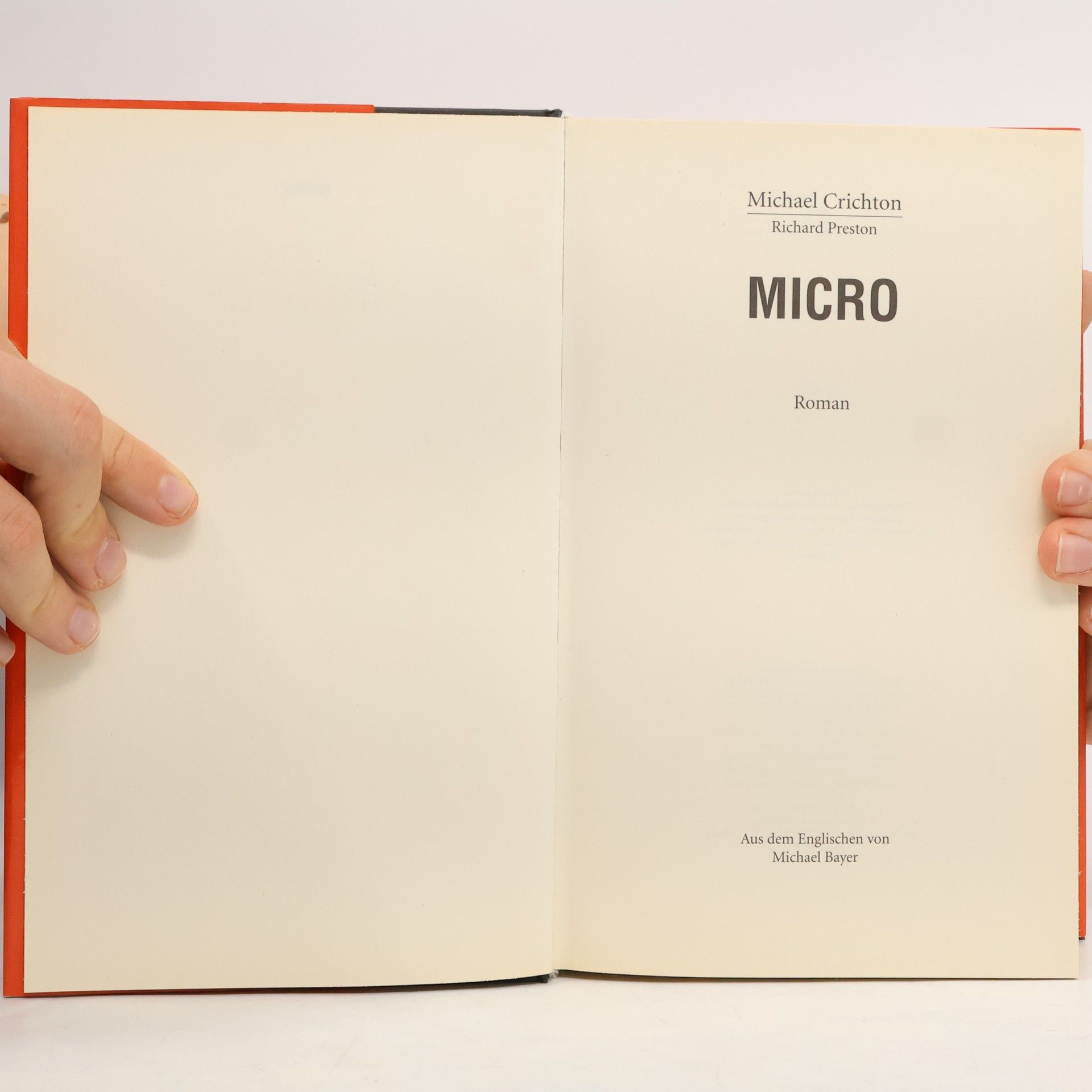 Richard Preston Michael Crichton