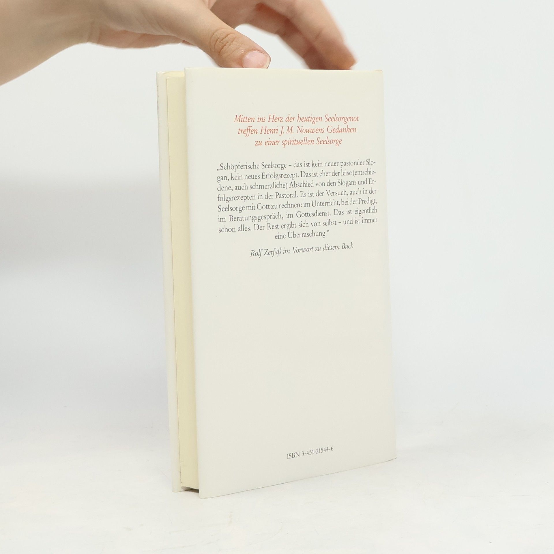 Henri J. M. Nouwen Schöpferische Seelsorge