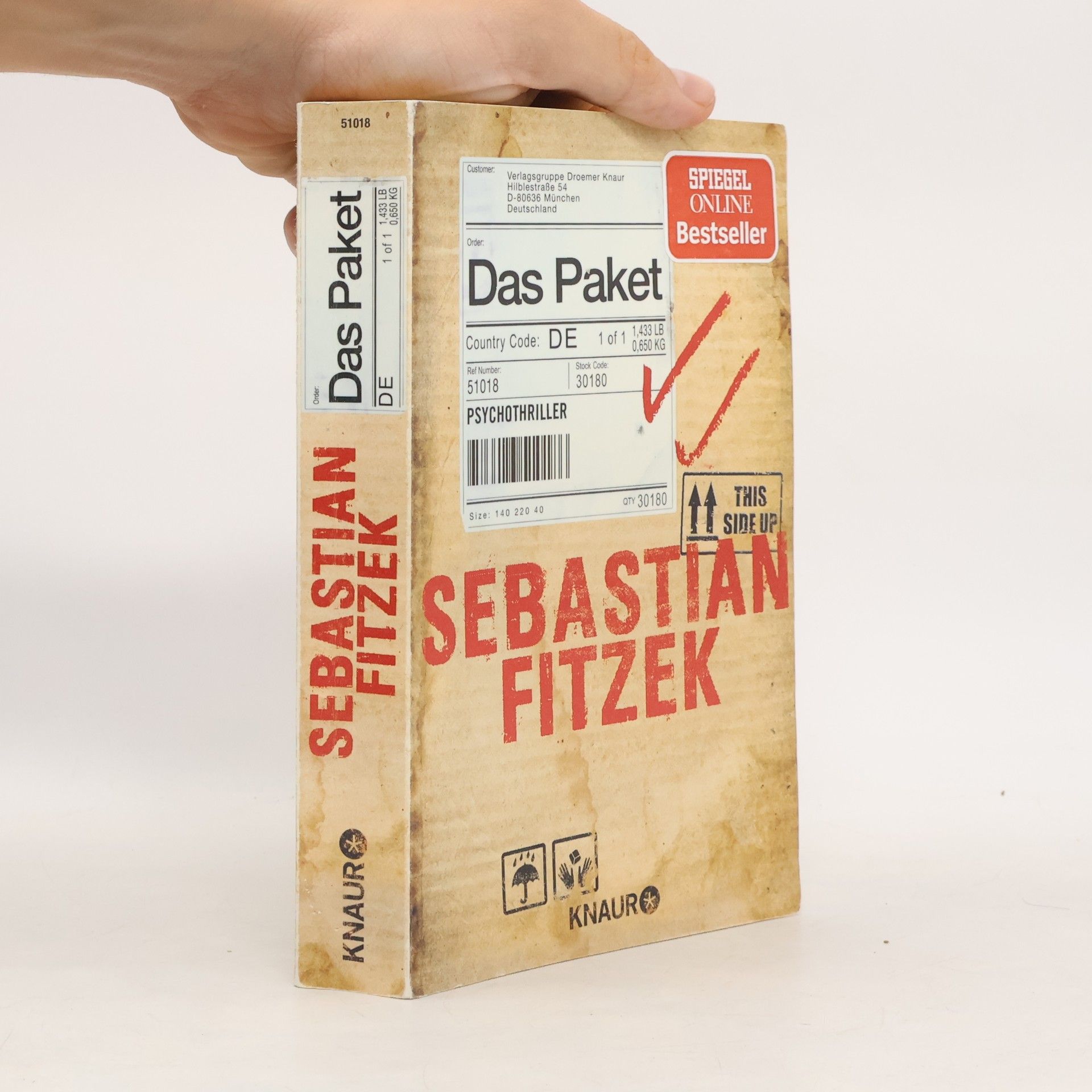 Sebastian Fitzek Das Paket
