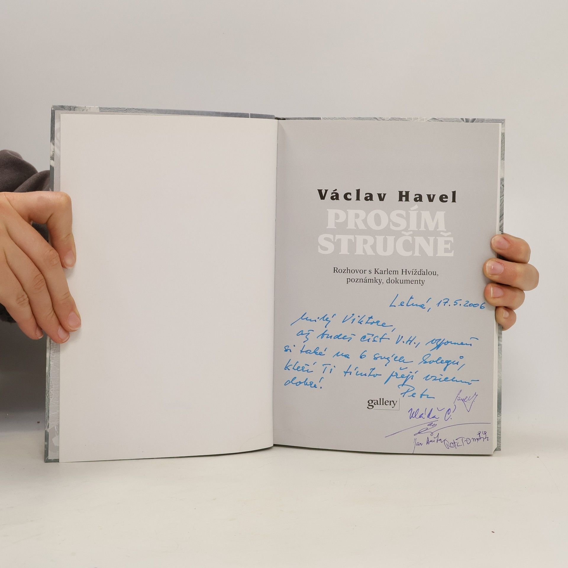 Václav Havel Prosím stručně