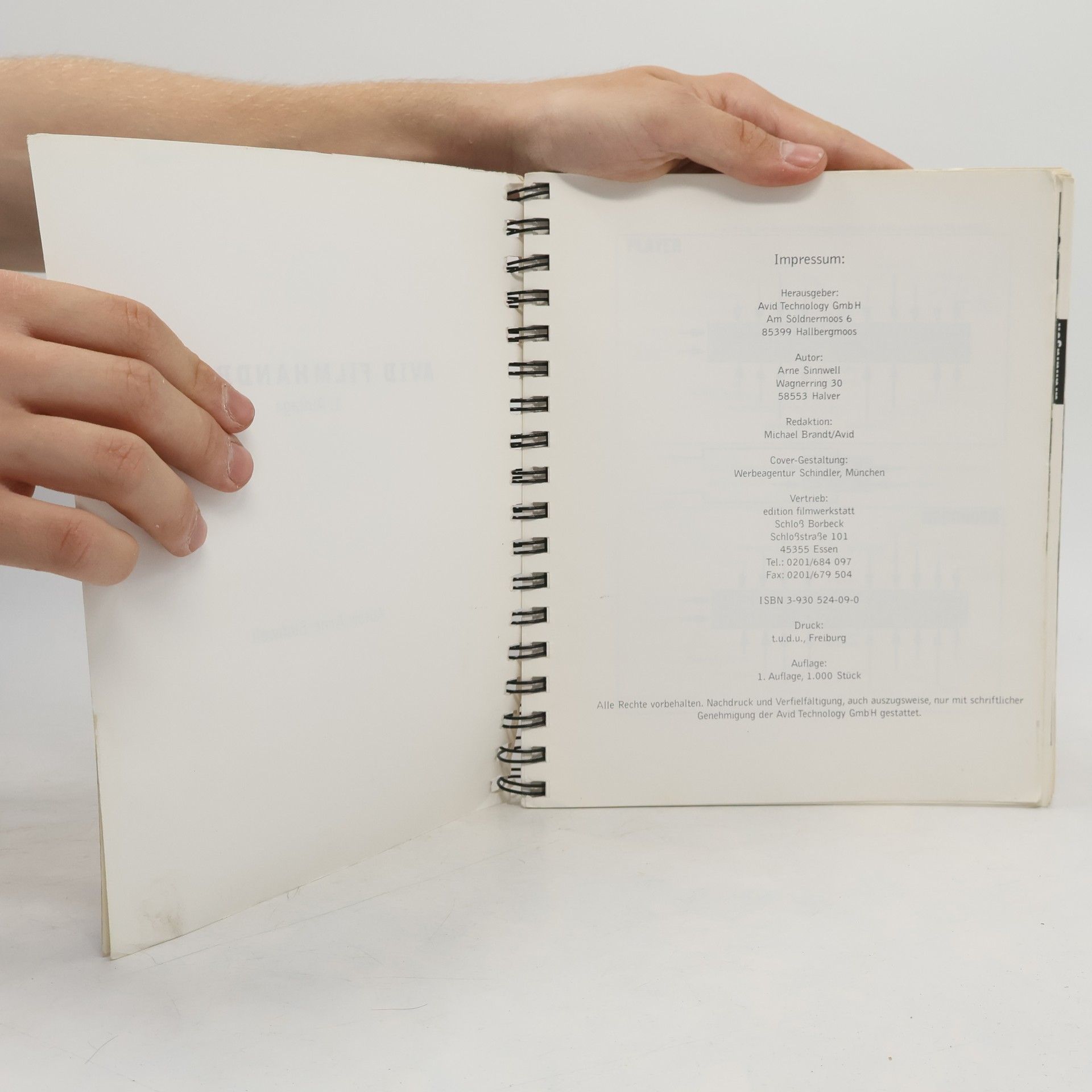 Arne Sinnwell Filmhandbuch