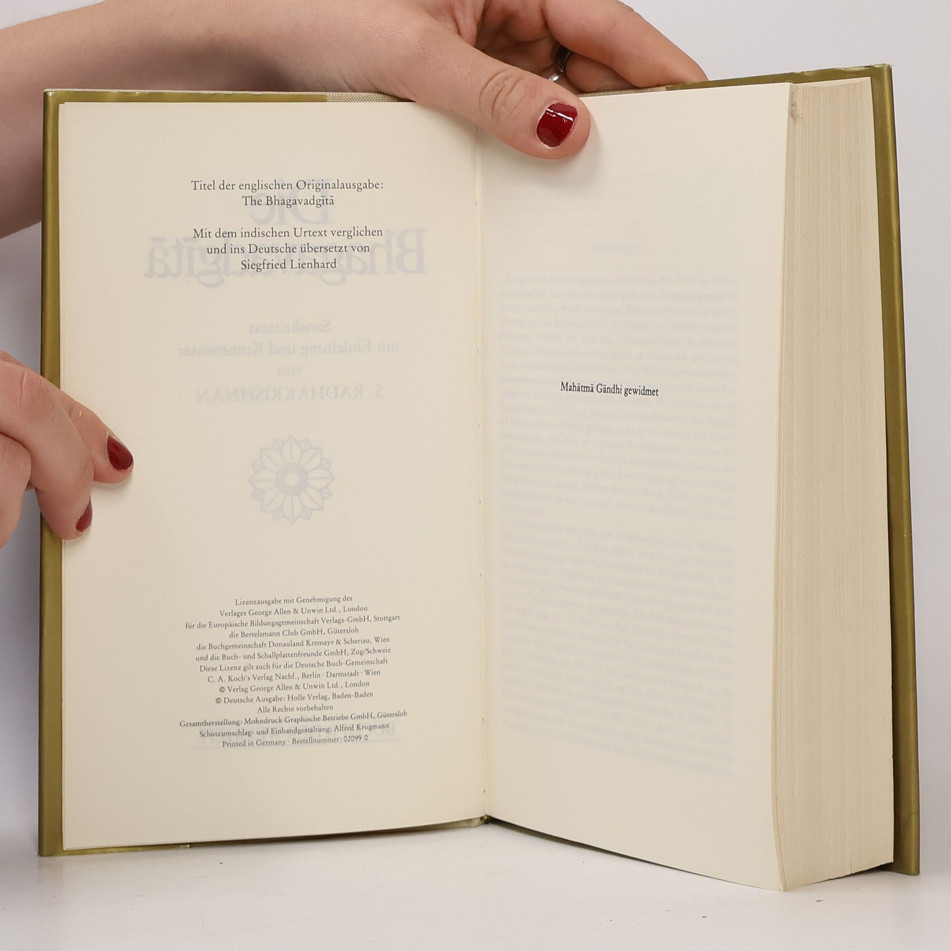 Autorenkollektiv Die Bhagavadgītā