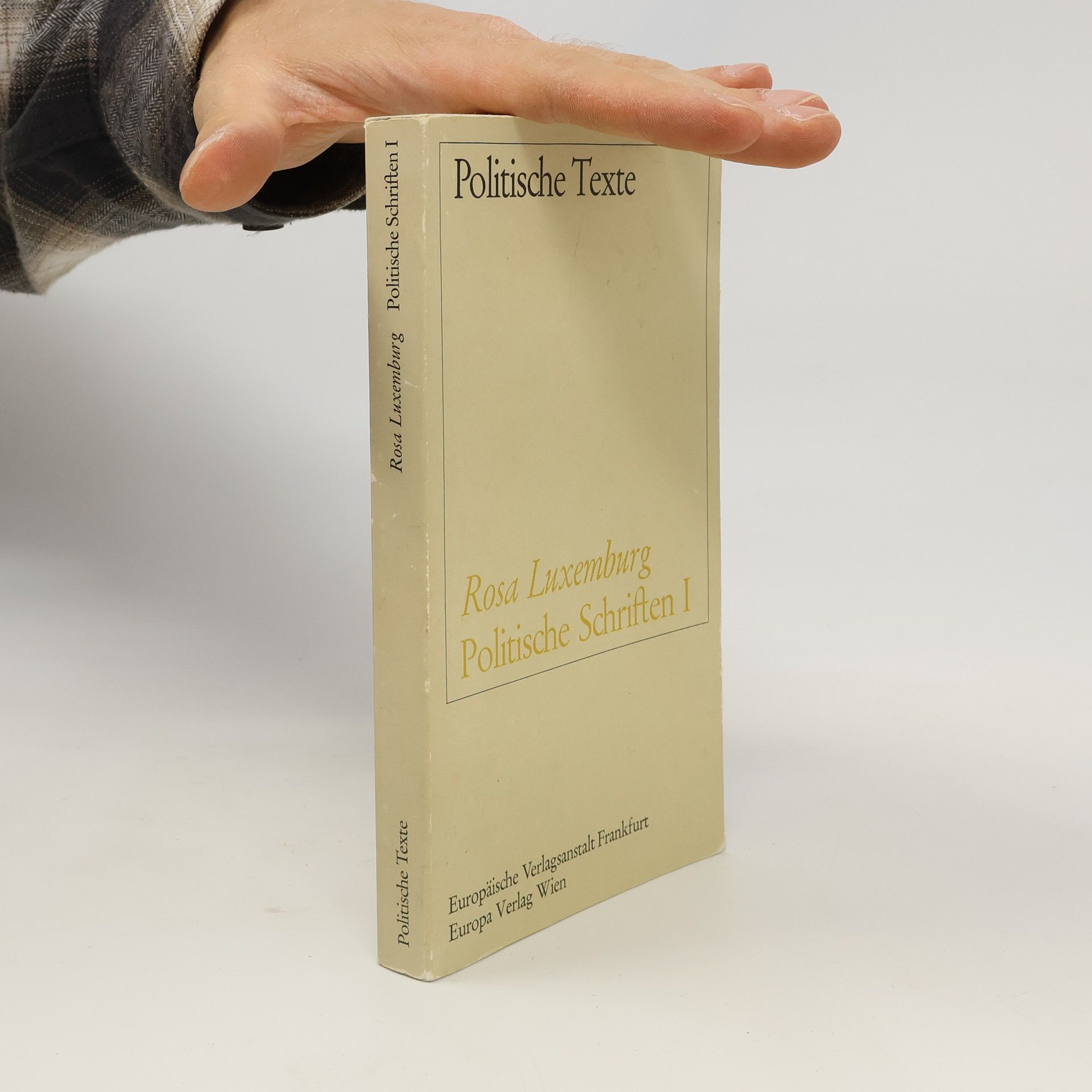 Politische Schriften I