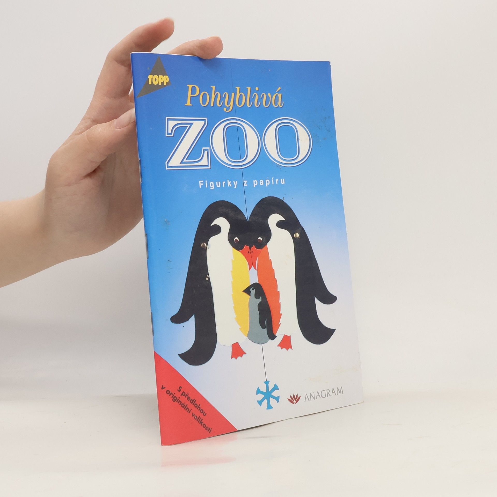 Helga Lucassen Pohyblivá ZOO: figurky z papíru