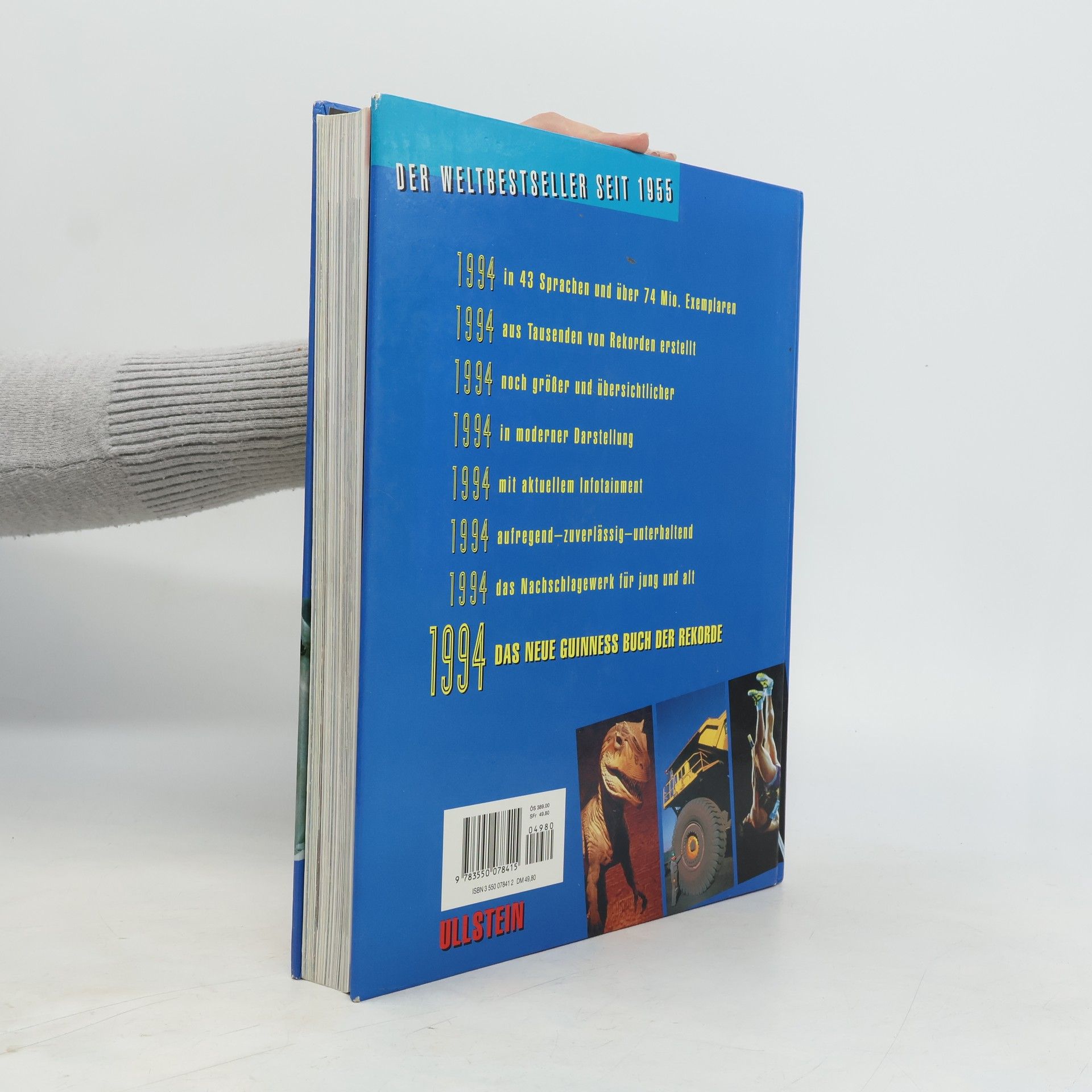 Peter Matthews Das neue Guinness Buch der Rekorde '94.