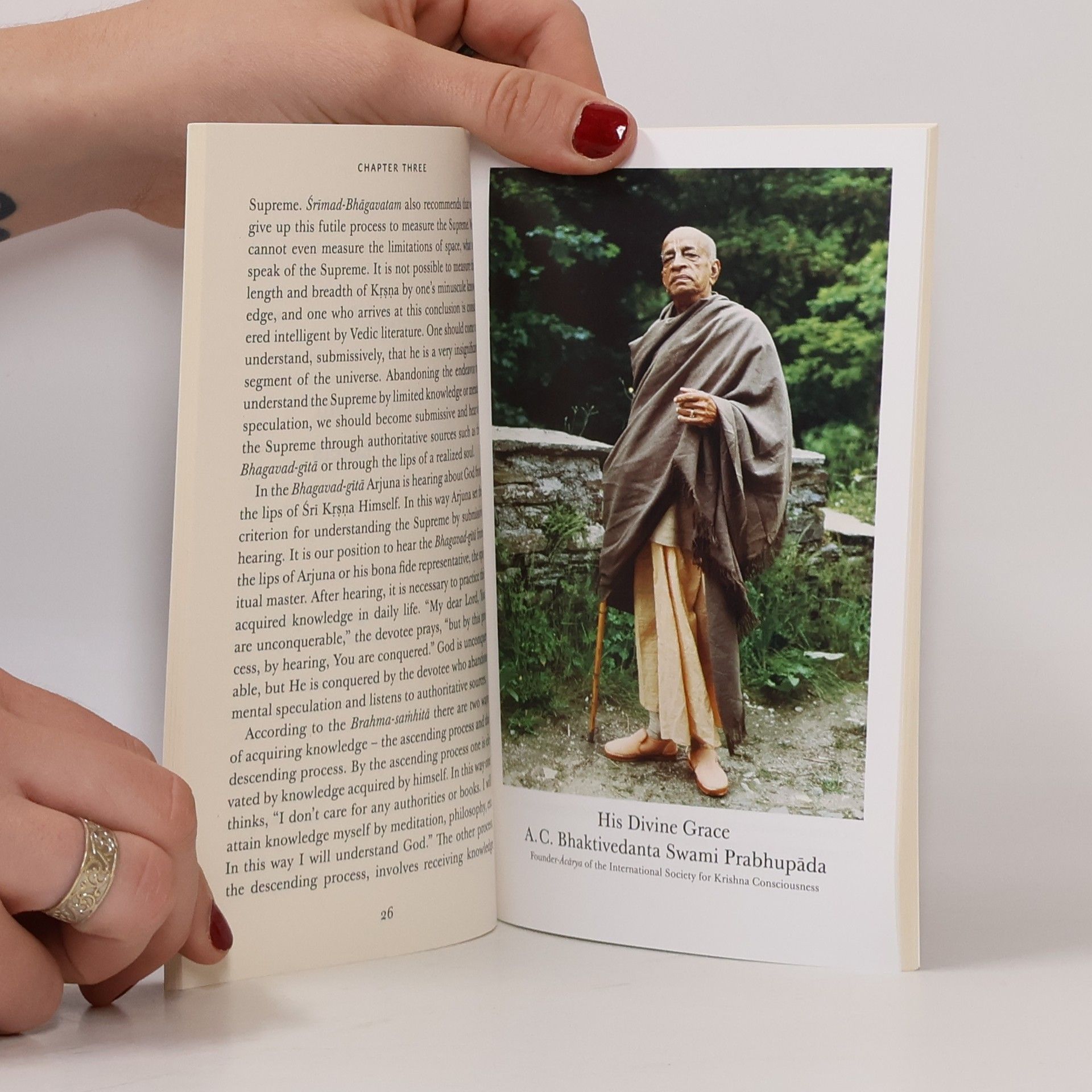 A.C. Bhaktivedanta Swami Prabhupada Beyond birth and death