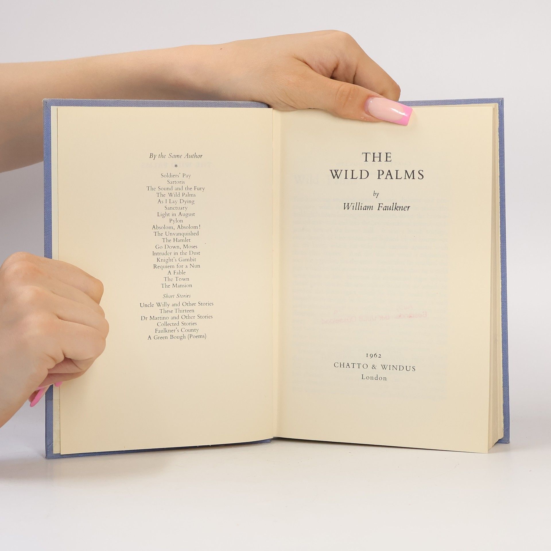William Faulkner The Wild Palms