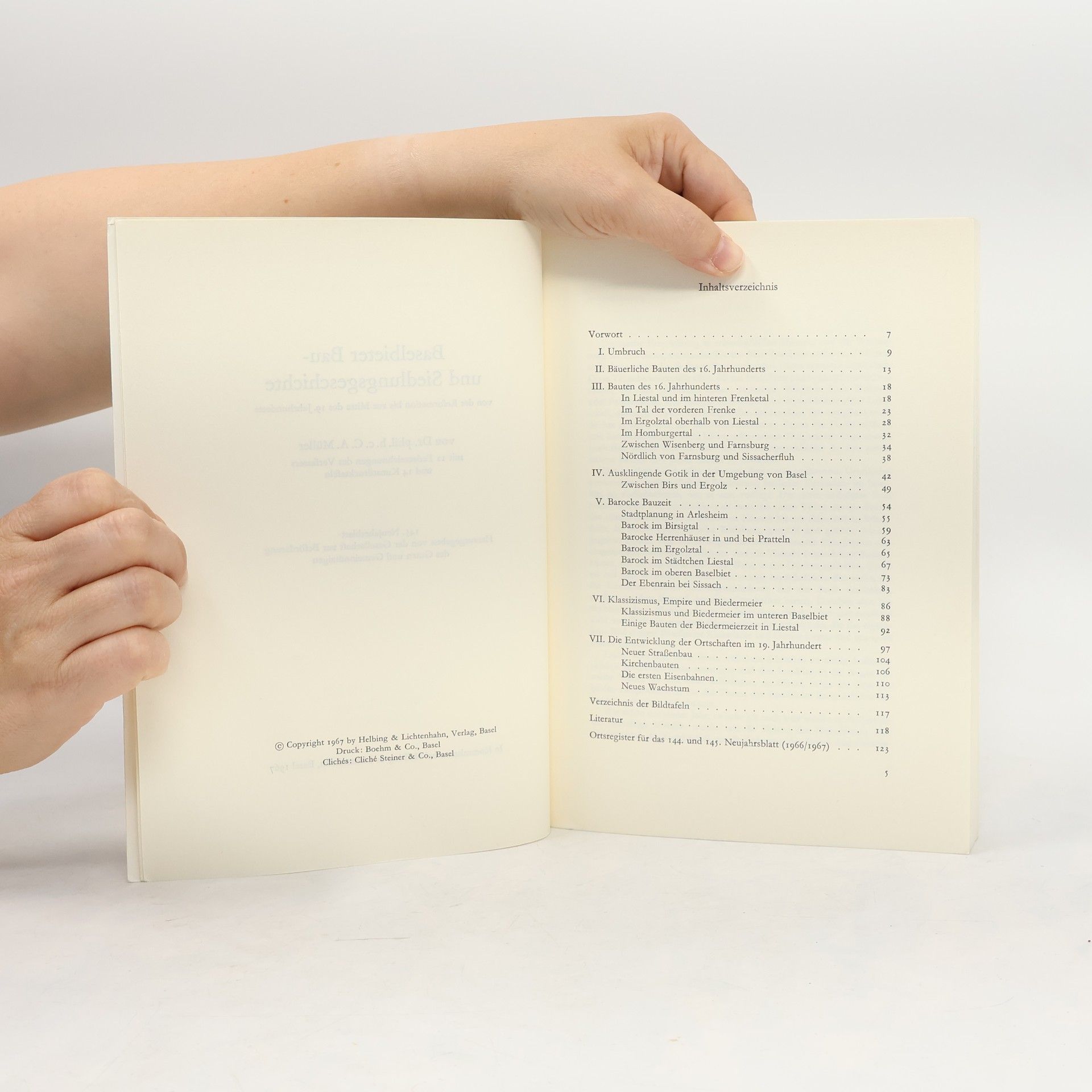A.C. Muller Baselbieter Bau- und Siedlungsgeschichte
