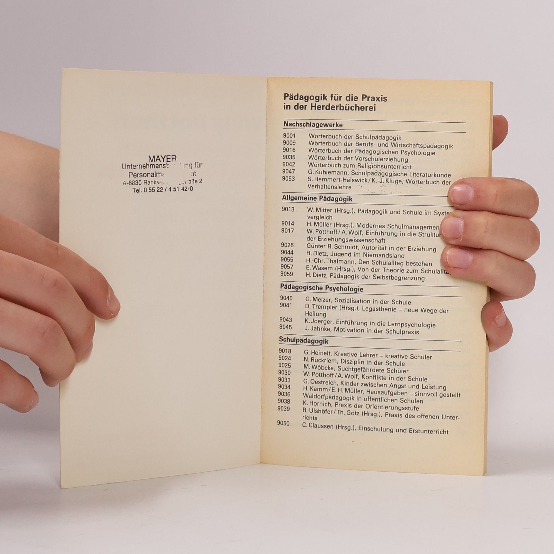 Willy Potthoff Herderbücherei - 9073: Grundformen des Unterrichts