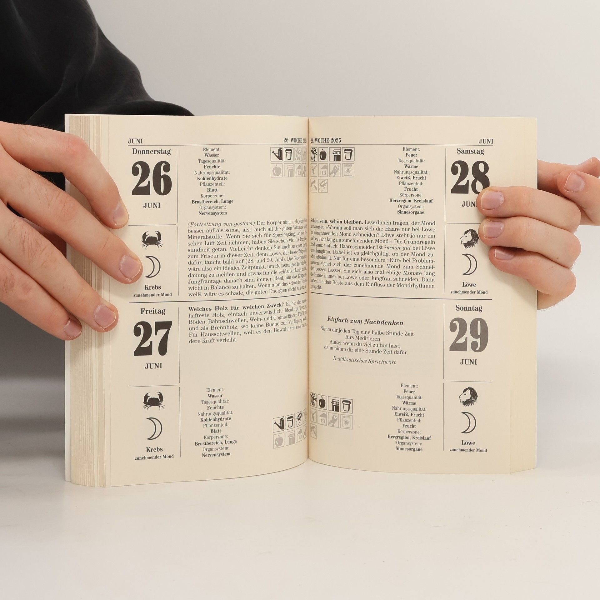Johanna Paungger Das Mond-Jahrbuch 2025