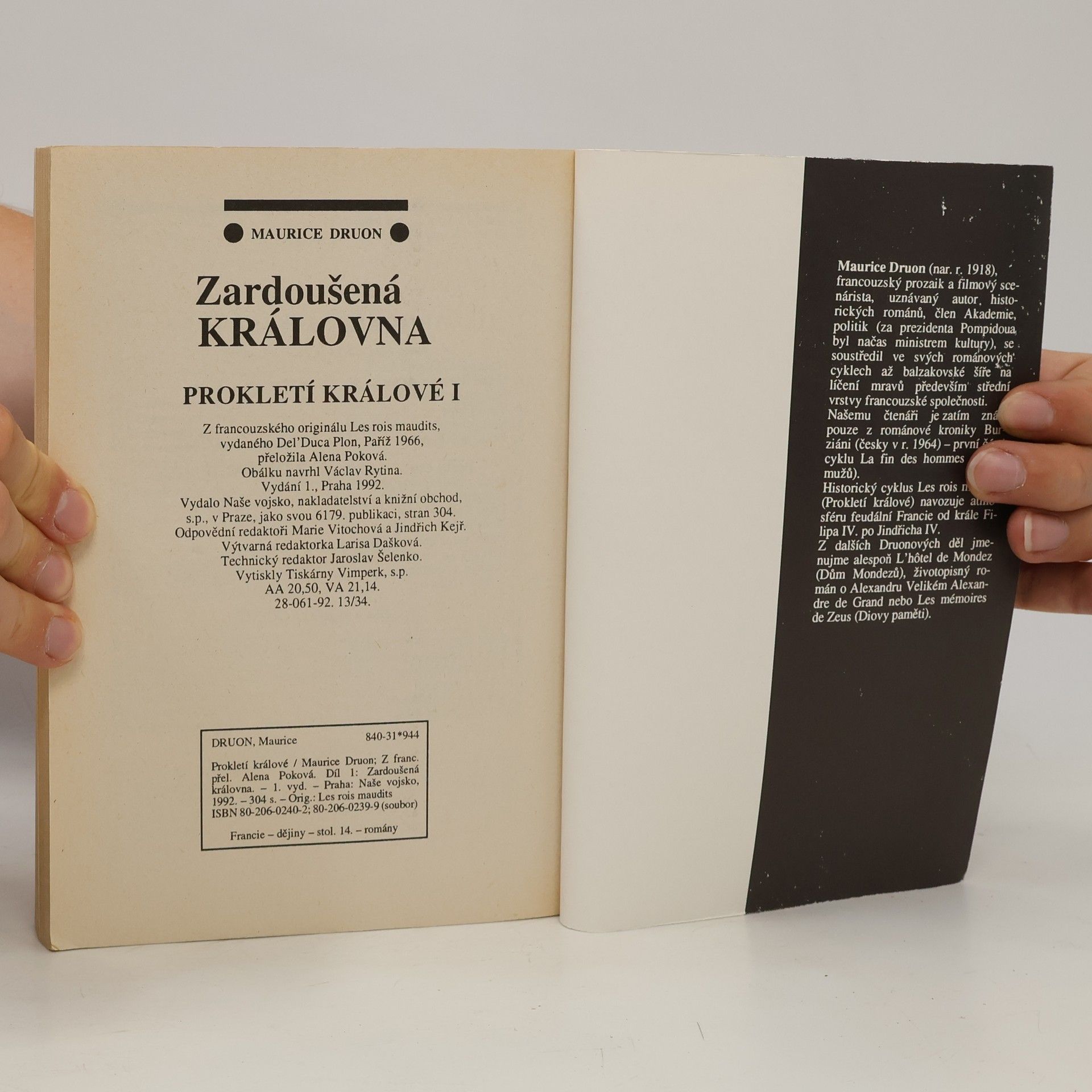 Maurice Druon Zardoušená královna
