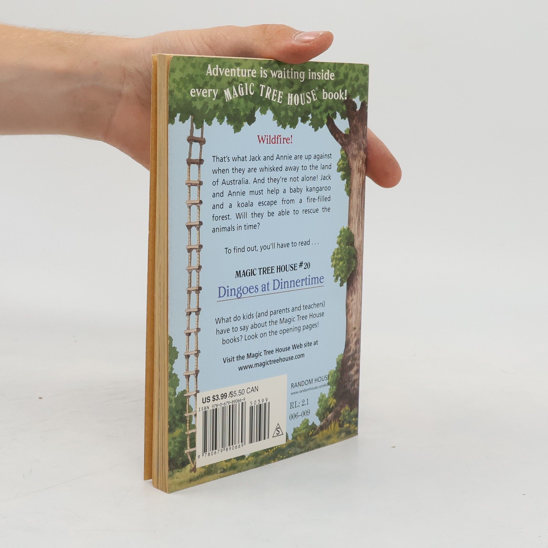 Mary Pope Osborne Magic Tree House 20 Dingoes At Dinnertime