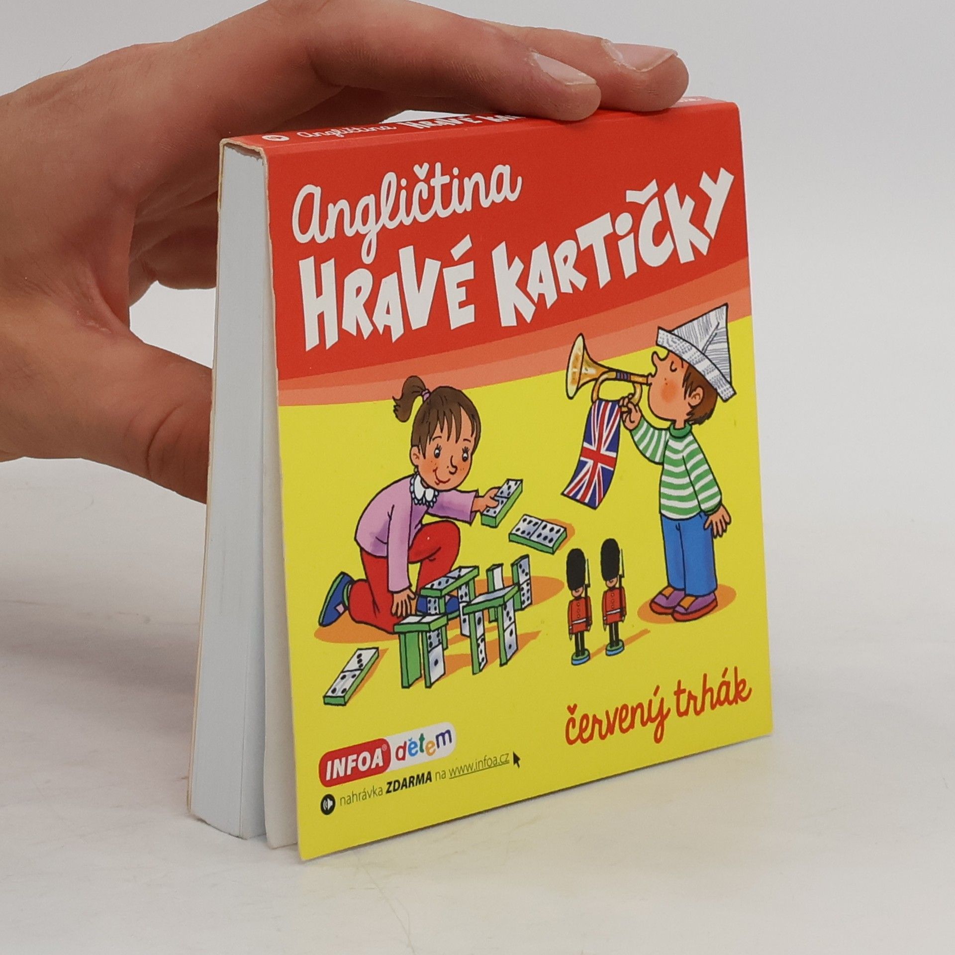 Pavlína Šamalíková Angličtina. Hravé kartičky. Červený trhák