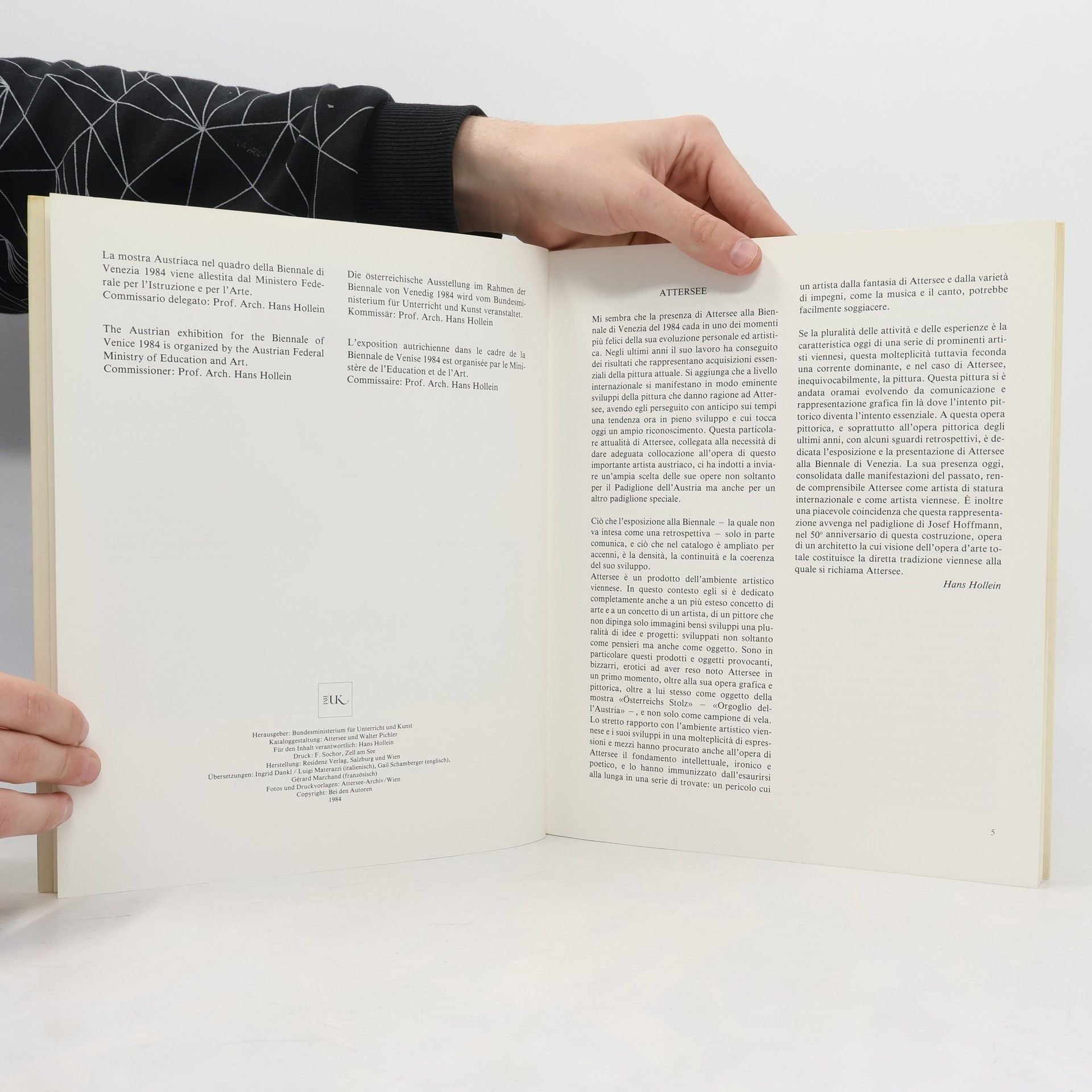 Autorenkollektiv Attersee: Austria, Biennale di Venezia 1984