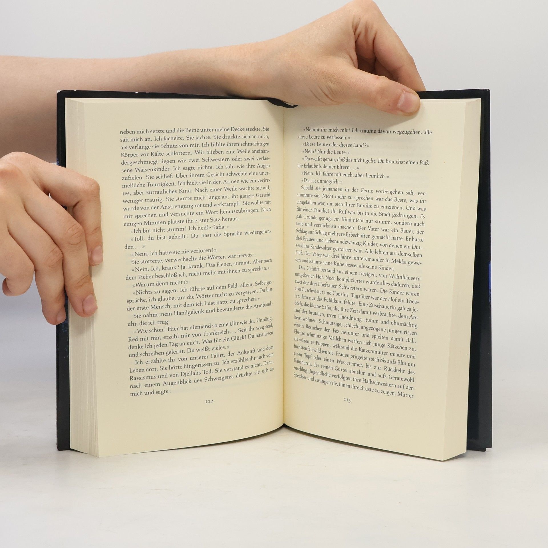 Tahar Ben Jelloun Mit gesenktem Blick