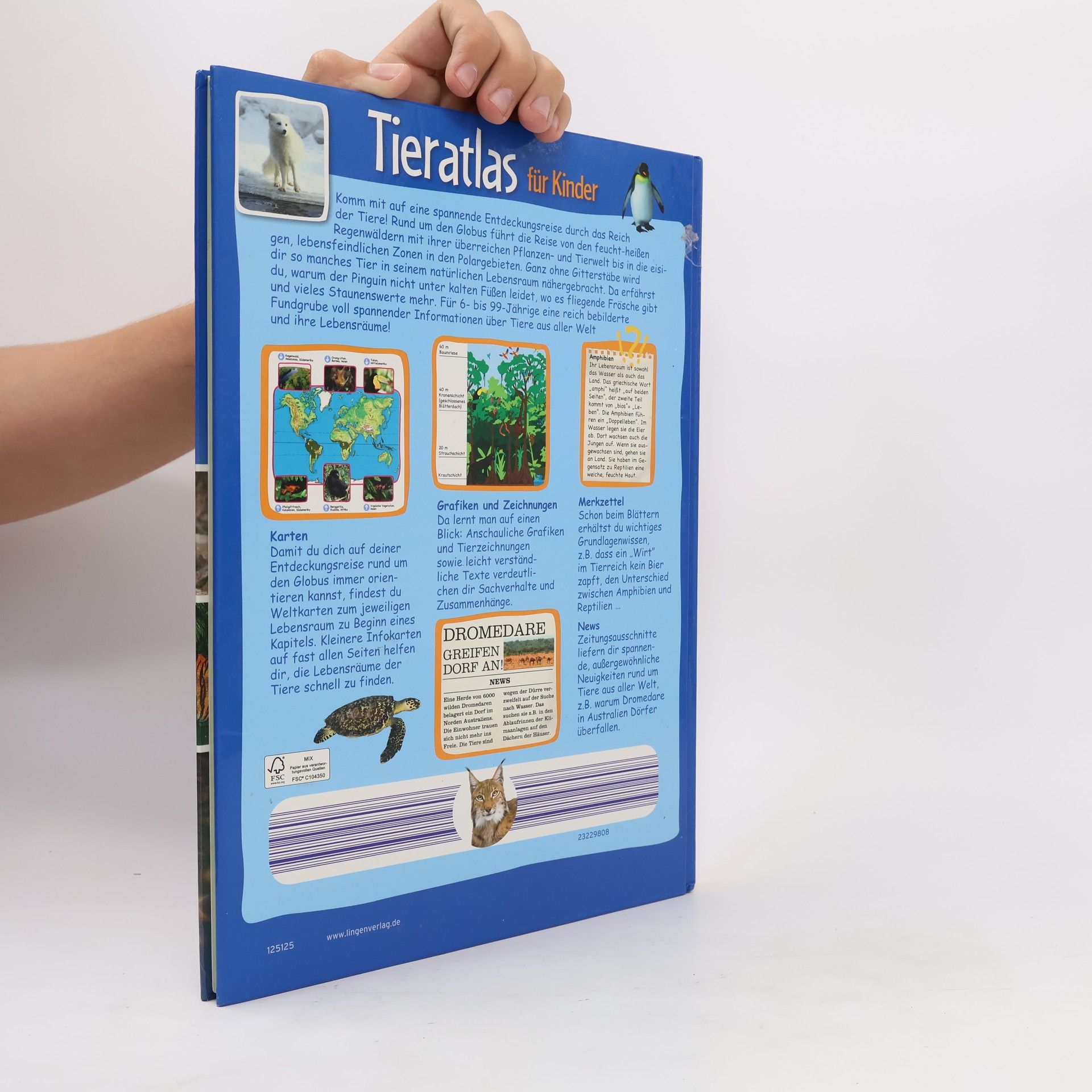 Various authors Tieratlas für Kinder