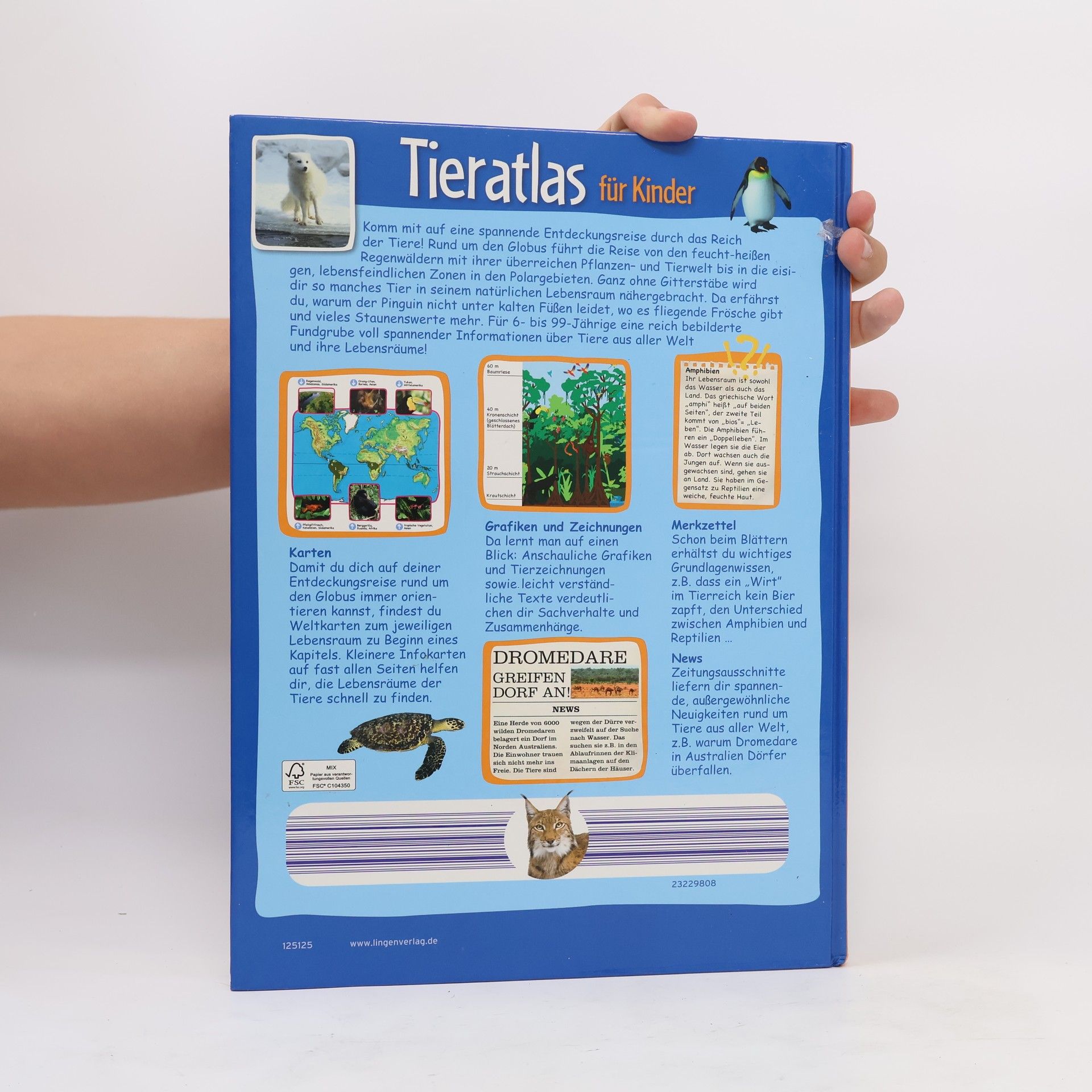 Various authors Tieratlas für Kinder