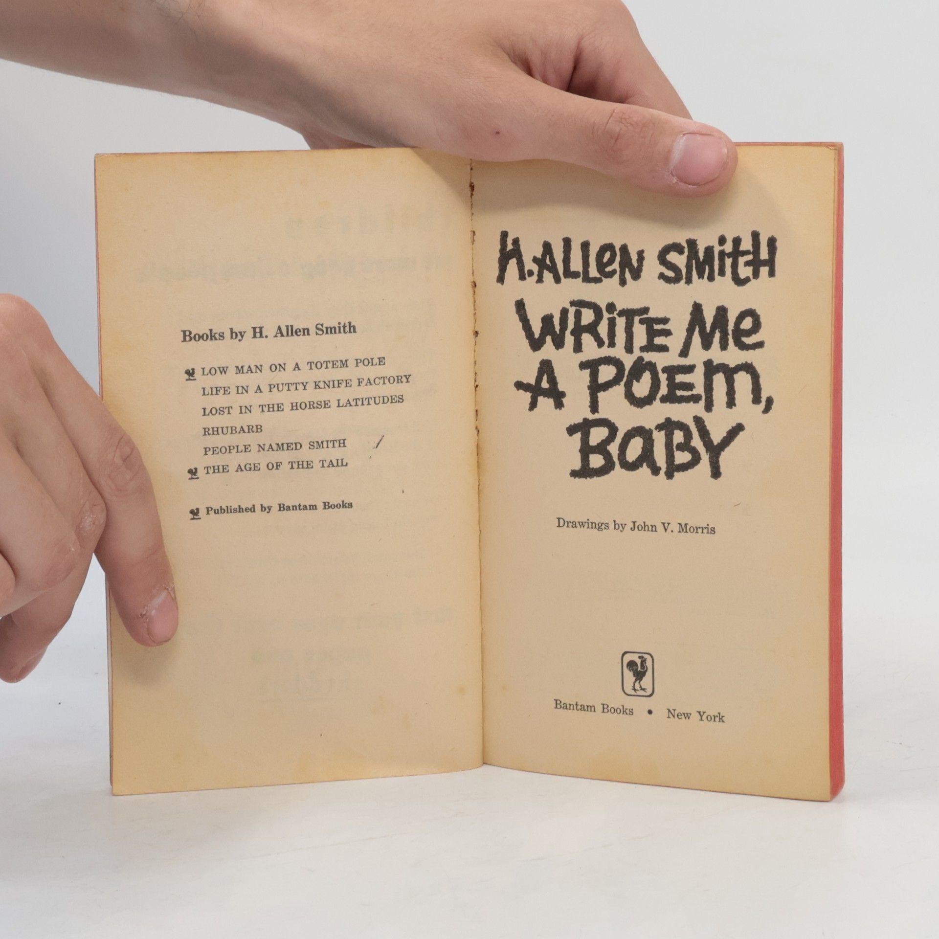 H. Allen Smith Write me a Poem Baby