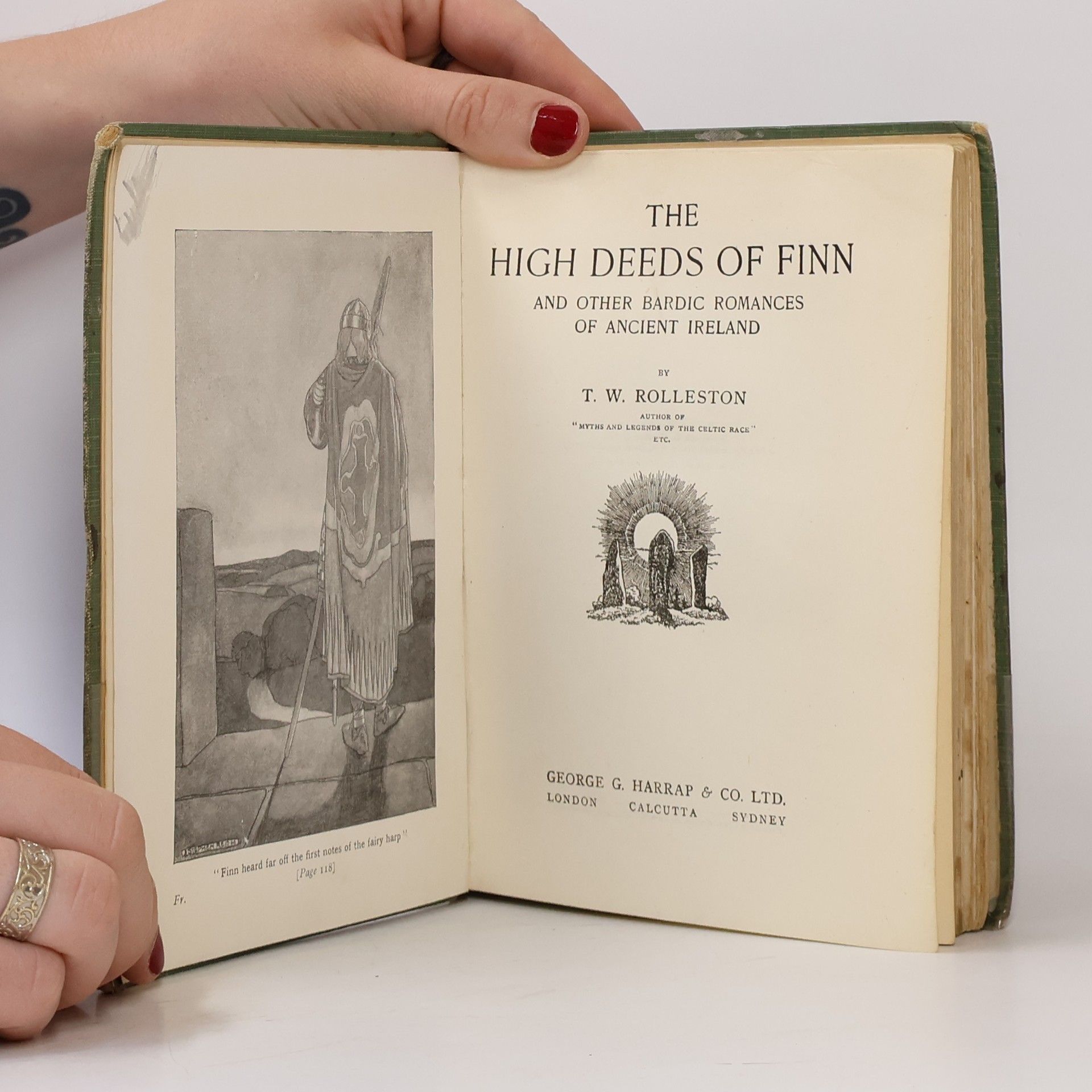 T. W. Rolleston The High Deeds of Finn and other Bardic Romances of Ancient Ireland