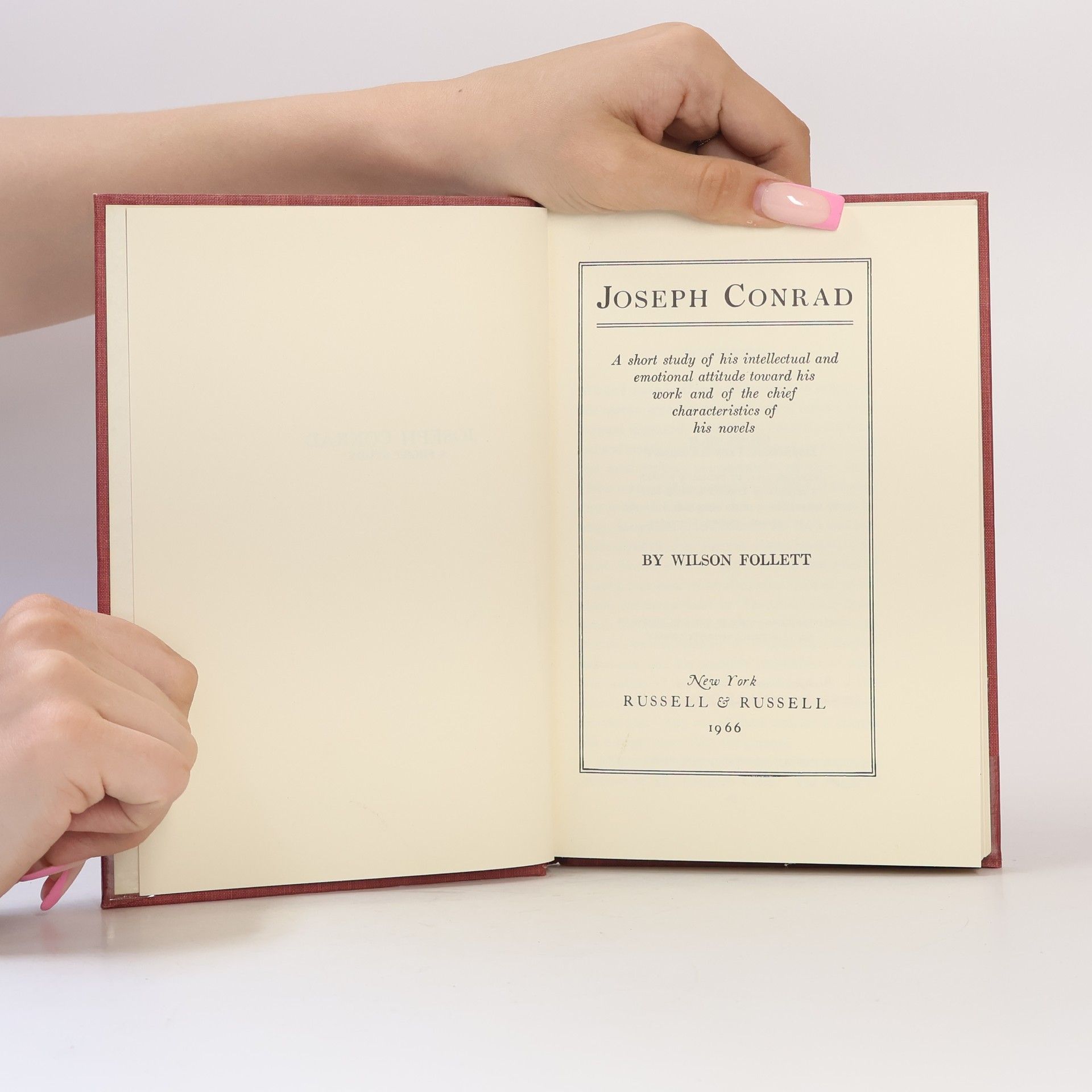 Wilson Follett Joseph Conrad