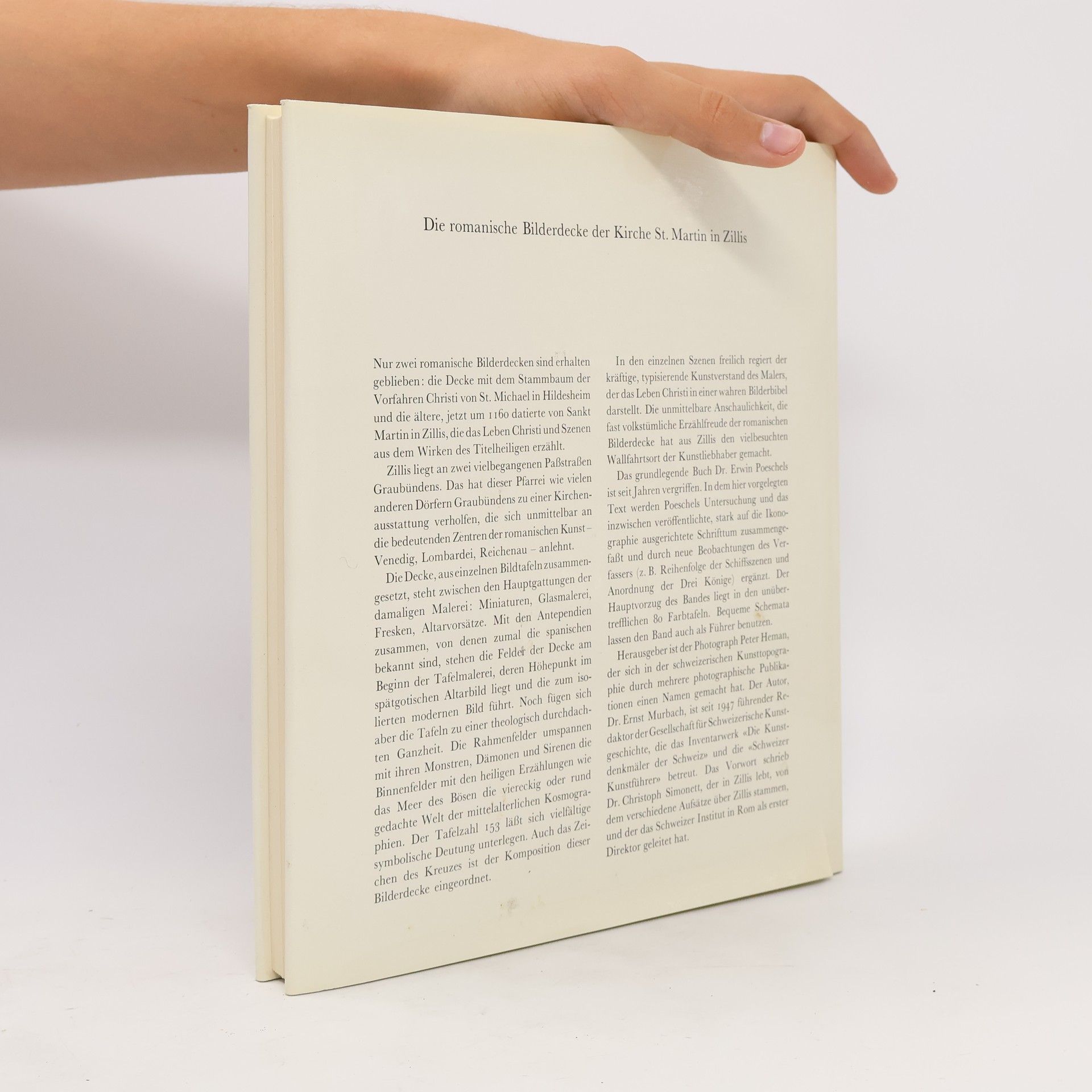 Autorenkollektiv Zillis: Die romanische Bilderdecke der Kirche St. Martin