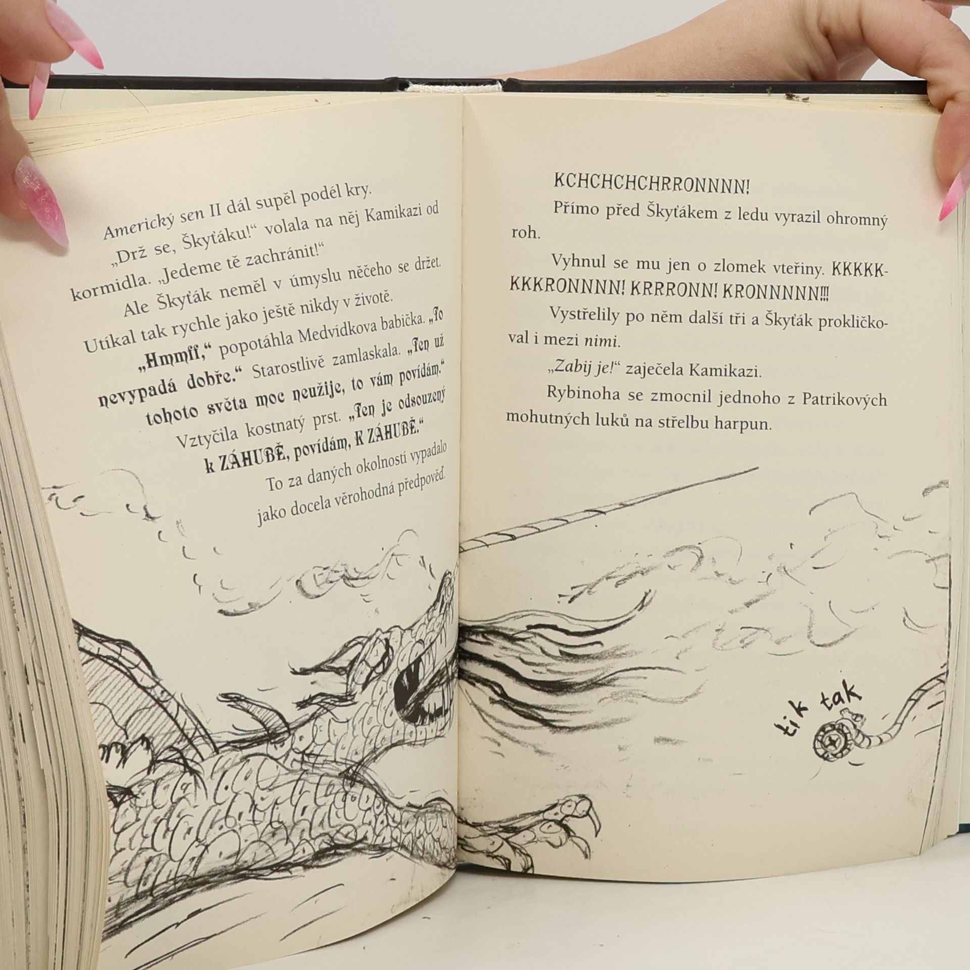 Cressida Cowell Škyťák Šelmovská Štika III. Kniha 7. Jak přežít dračí bouři