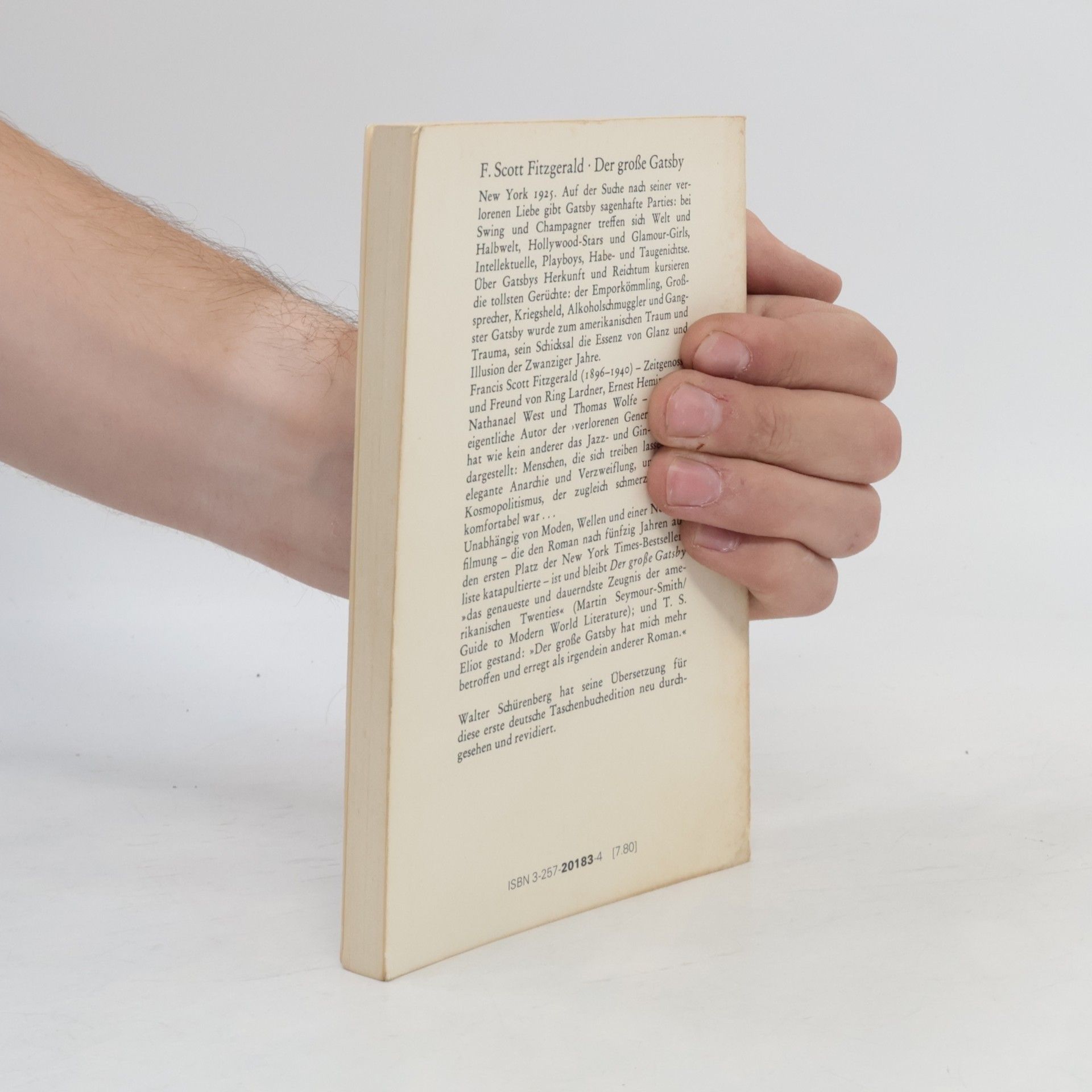 F. Scott Fitzgerald Der große Gatsby