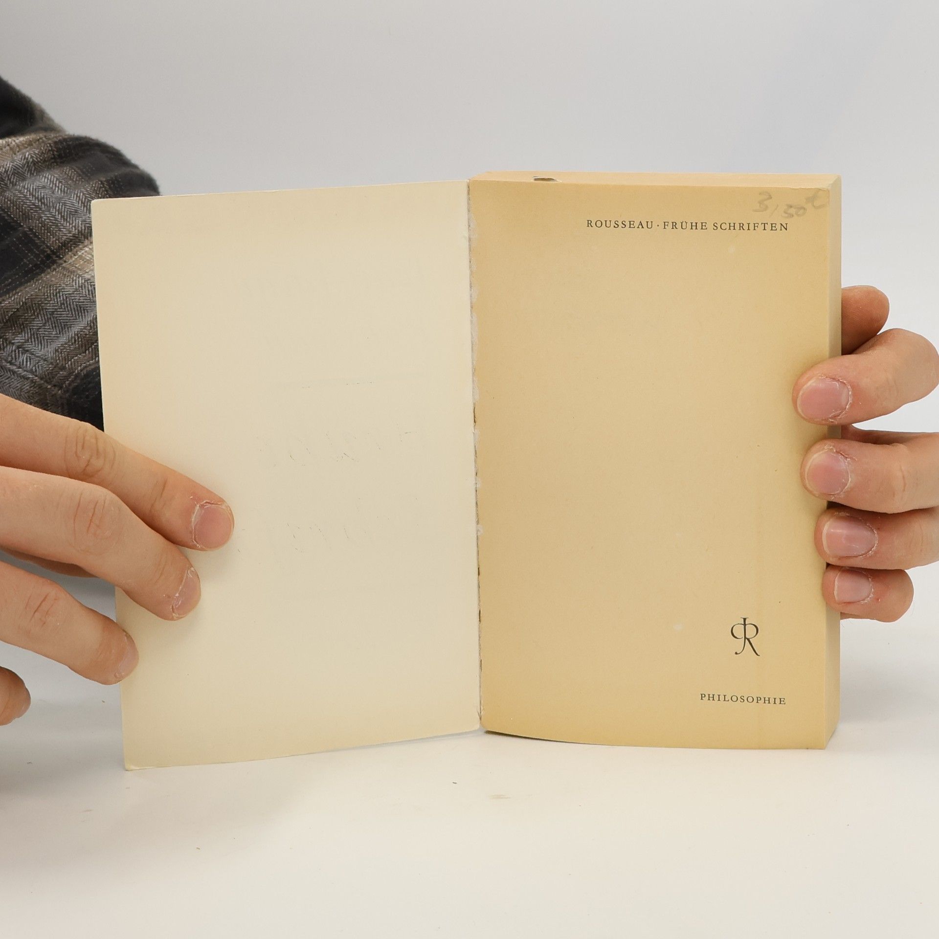 Jean-Jacques Rousseau Frübe Schriften