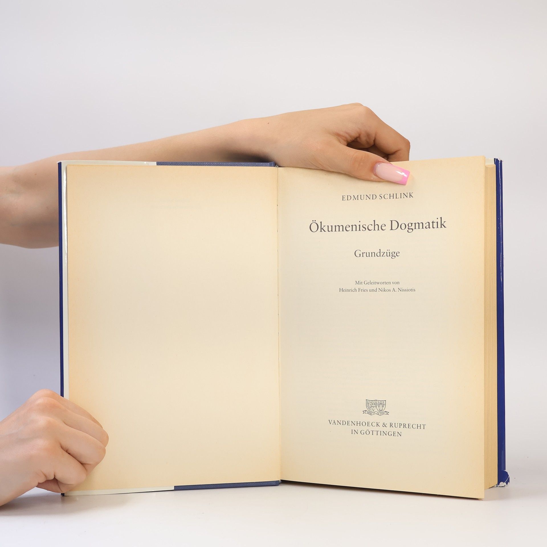Edmund Schlink Ökumenische Dogmatik