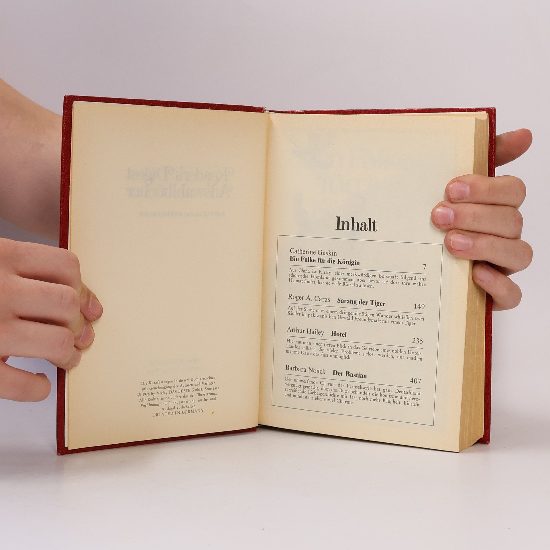 Arthur Hailey Reader's Digest Auswahlbücher