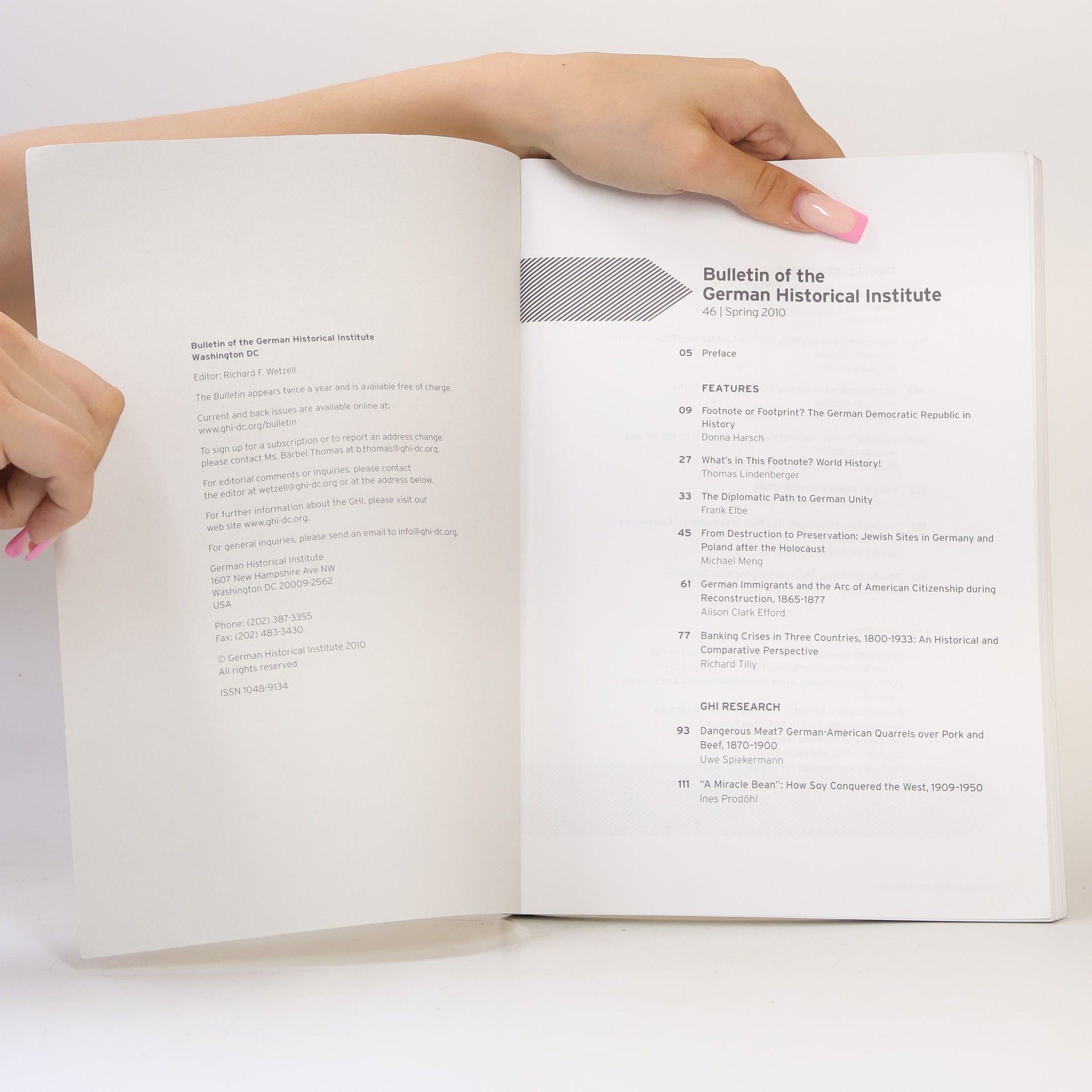 Auteurscollectief Bulletin of the German Historical Institute