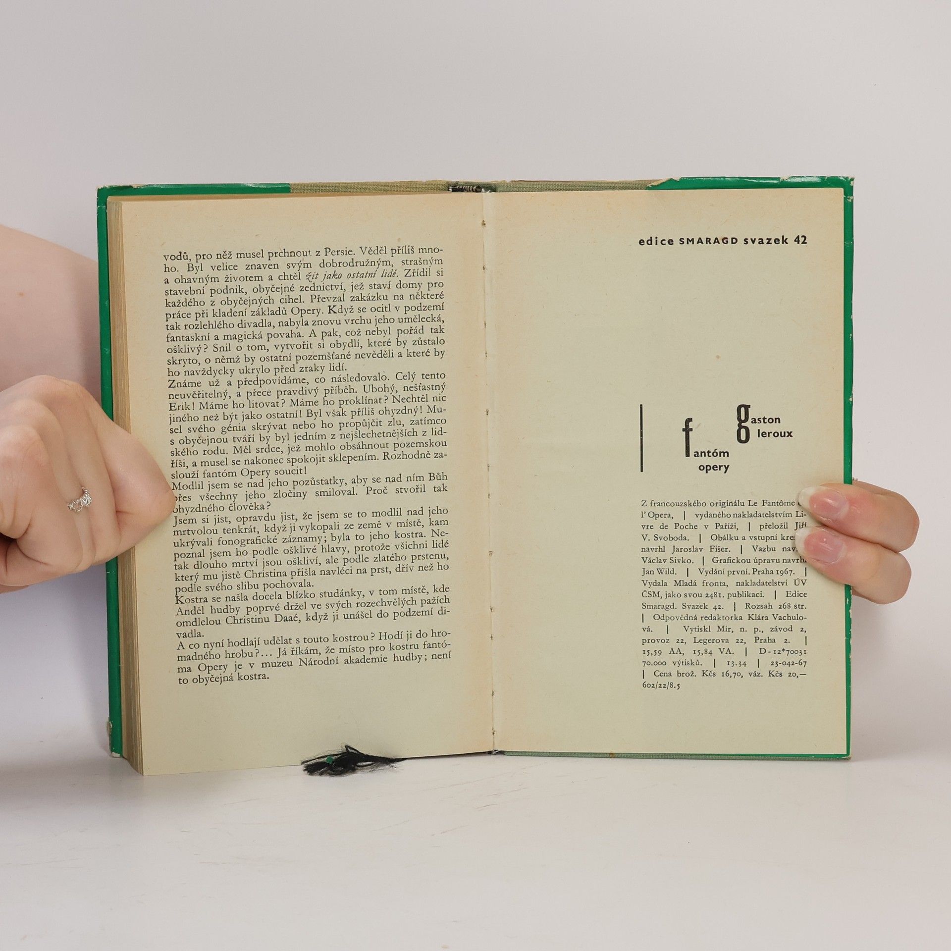 Gaston Leroux Fantóm opery