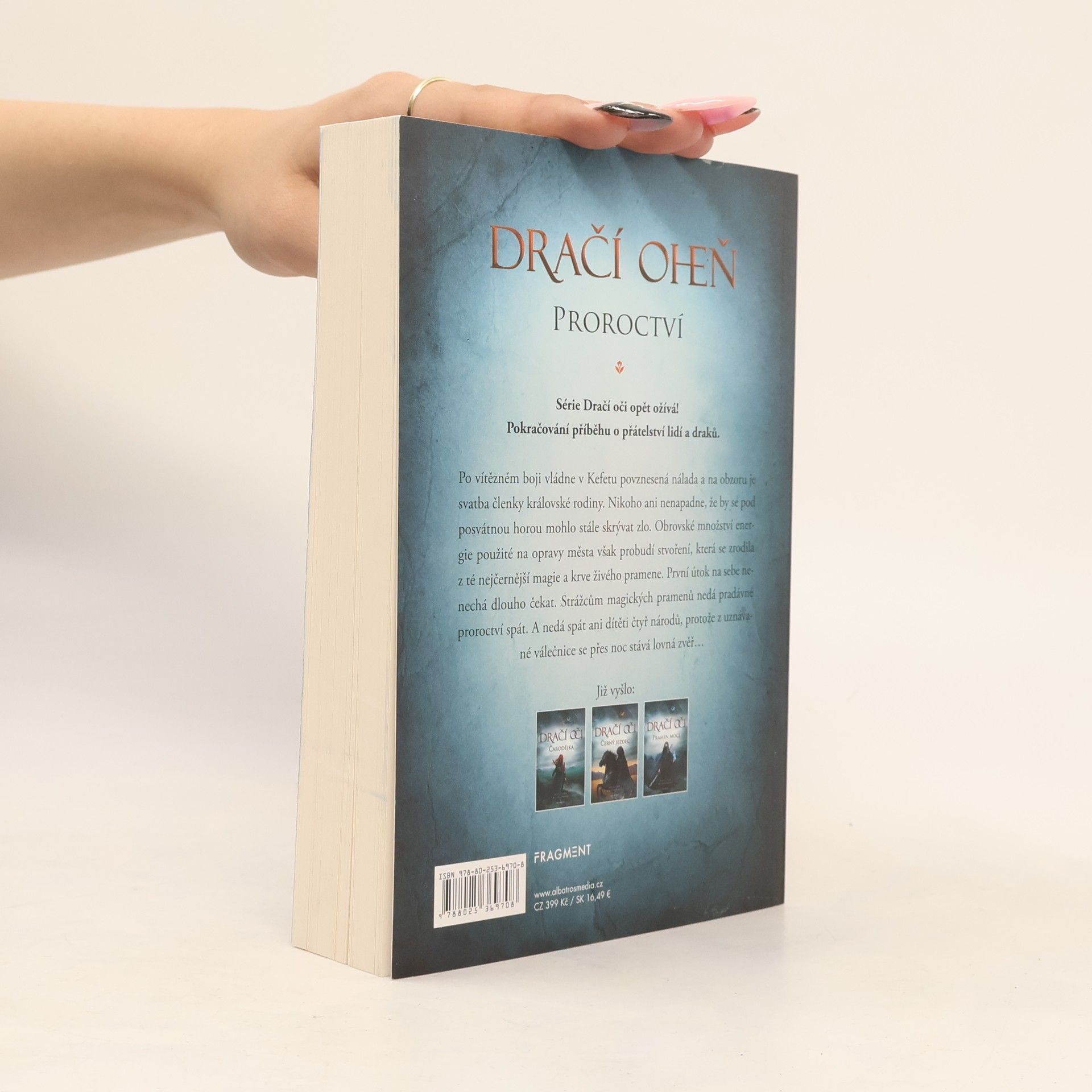 Kristina Hlaváčková Dračí oheň. Proroctví