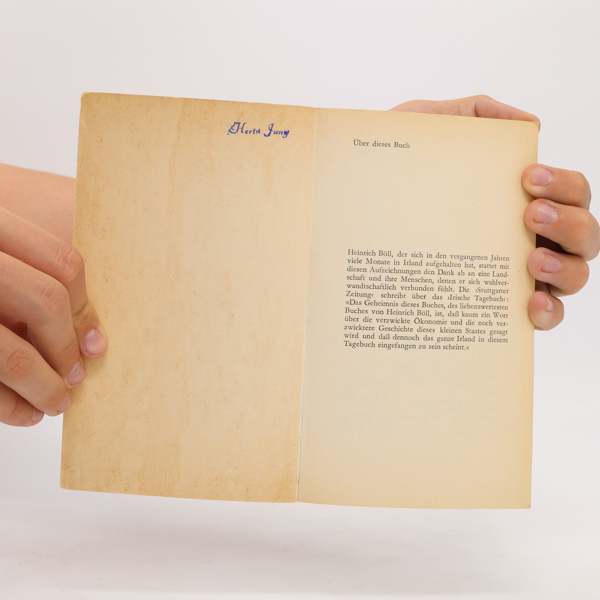Heinrich Böll Irisches Tagebuch