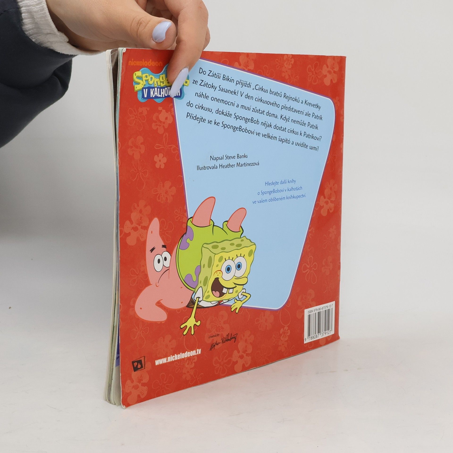 Steven Banks SpongeBob v kalhotách. Úžasný SpongeBobini