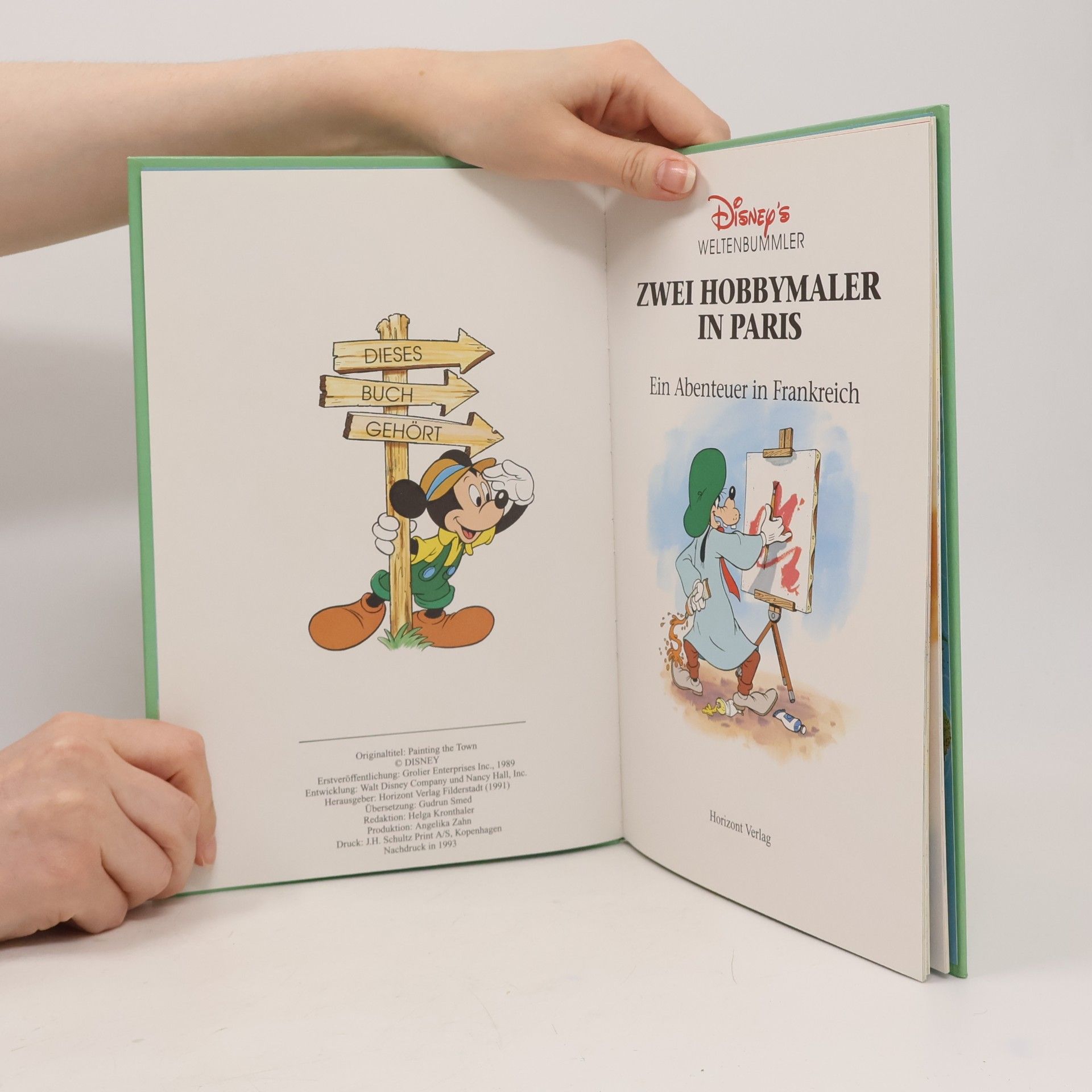 Gudrun Smed-Puknatis Zwei Hobbymaler in Paris