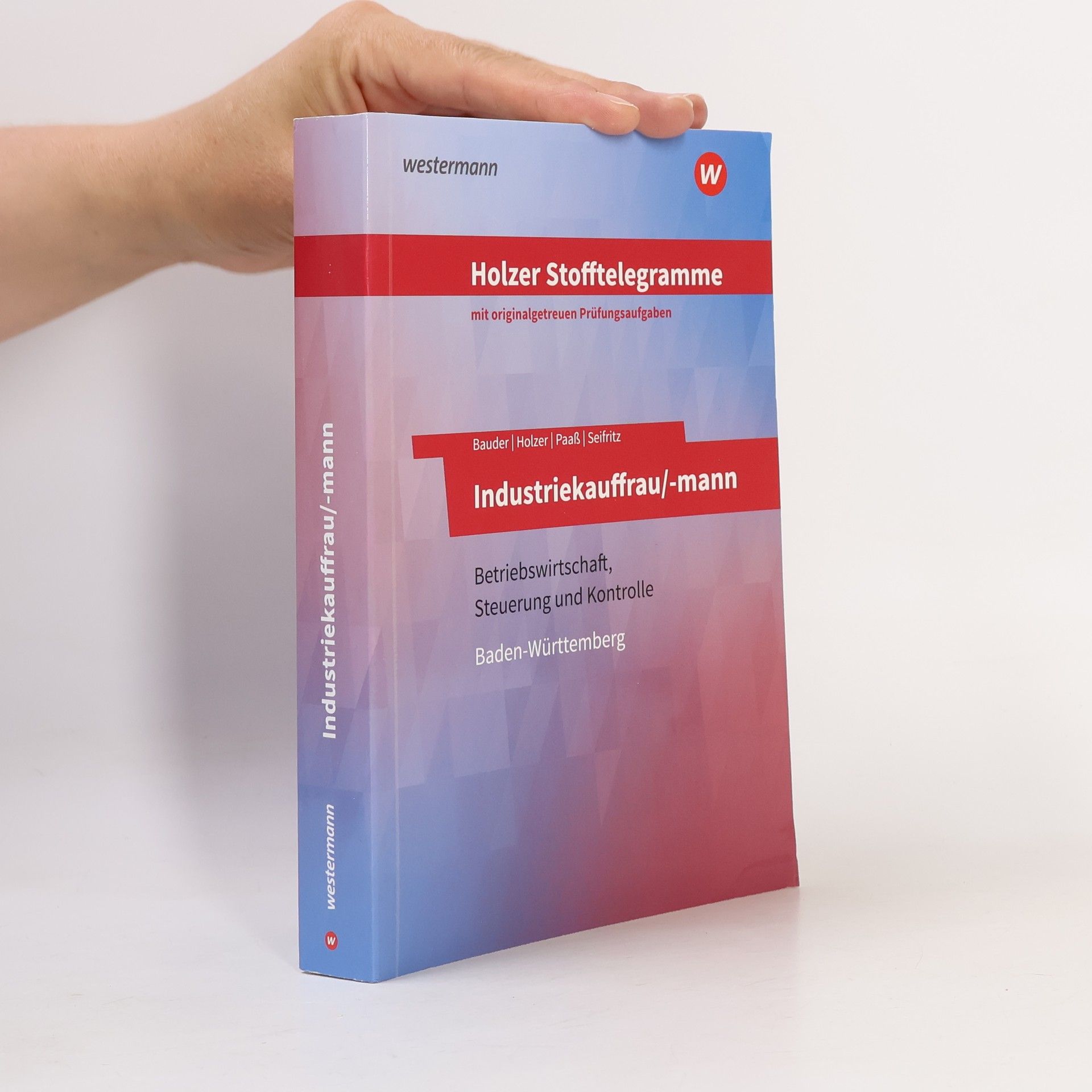 Holzer Stofftelegramme Industriekauffrau/-mann. Aufgabenband. Baden-Württemberg