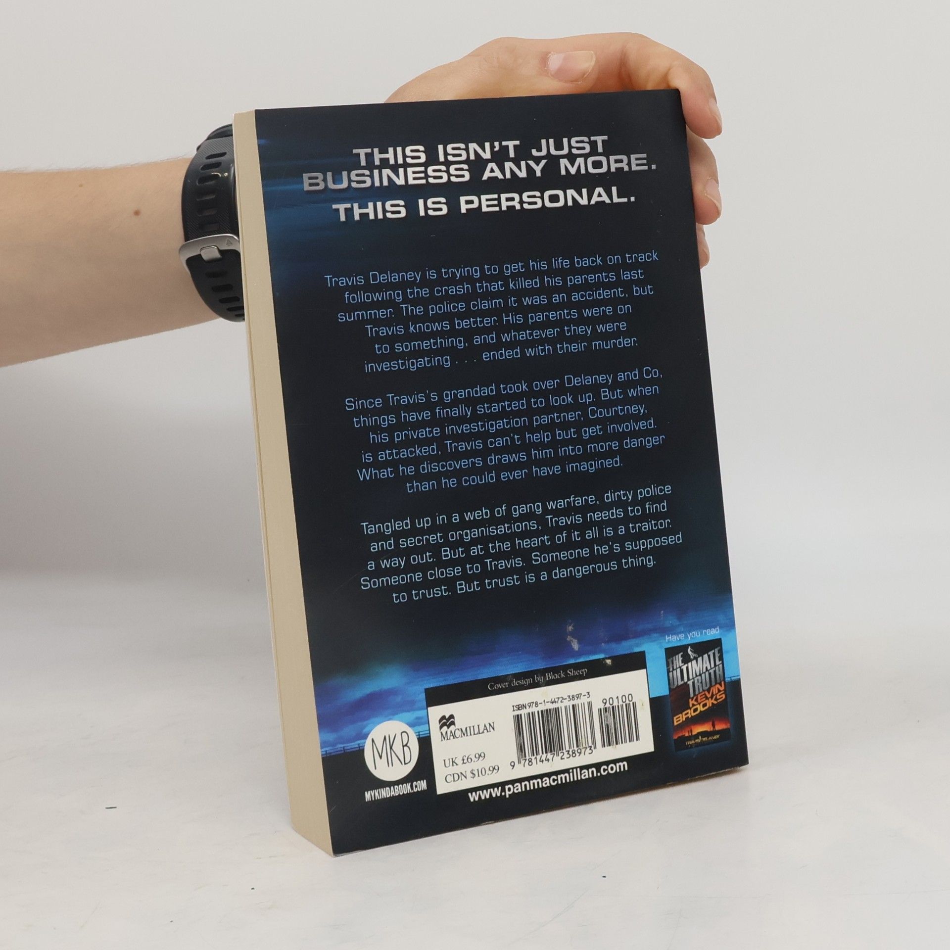 Kevin Brooks Travis Delaney - The Danger Game. Travis Delaney - Wem kannst du trauen?, englische Ausgabe