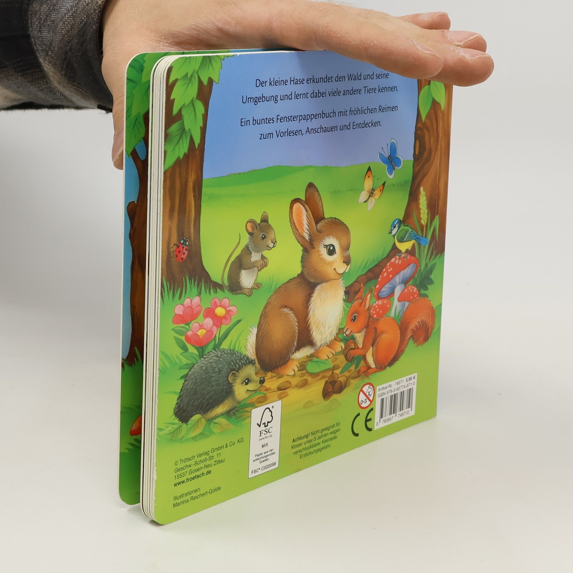 Various authors Trötsch Der Kleine Hase Fensterbuch. Entdeckerbuch Beschäftigungsbuch Spielbuch