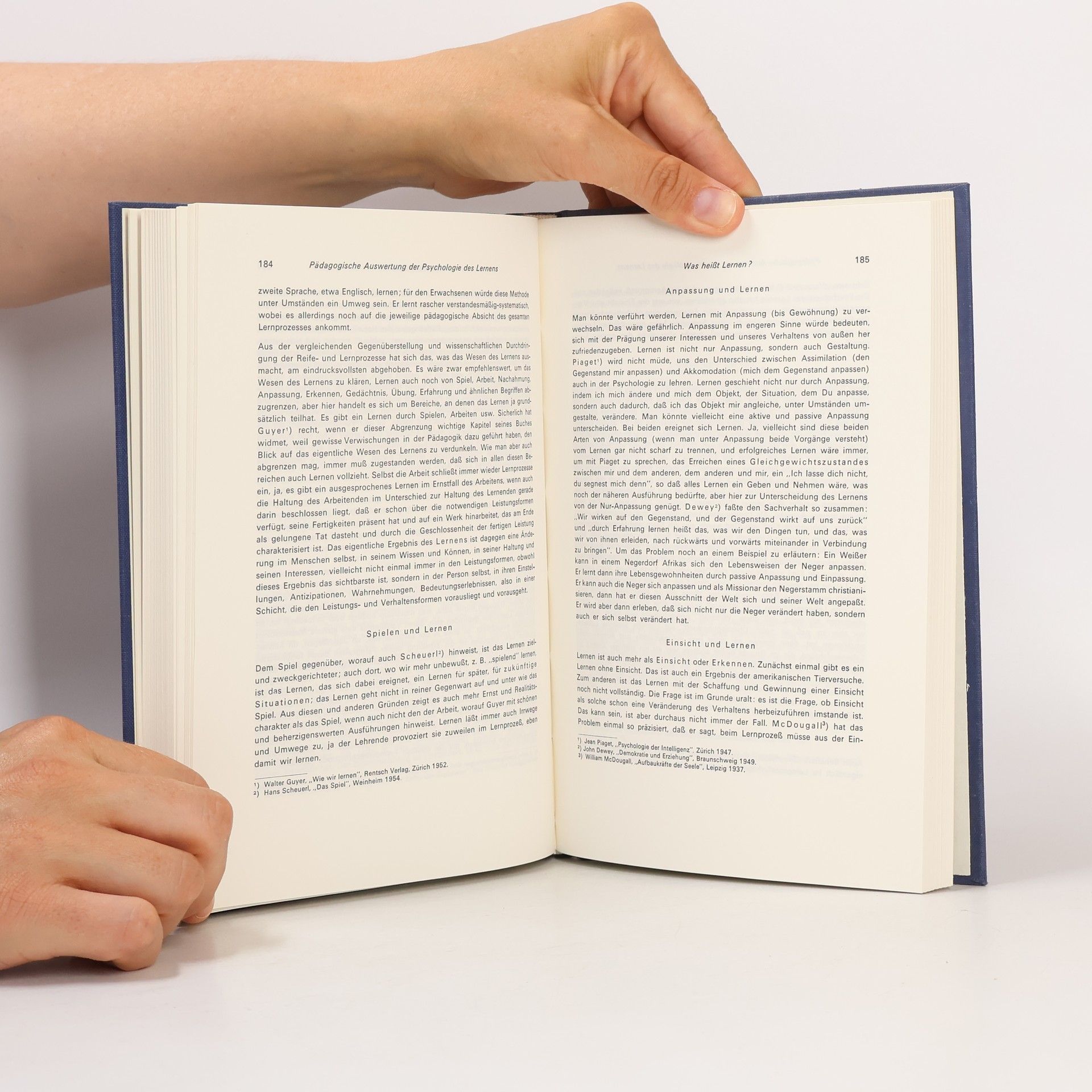 Heinrich Roth Pädagogische Psychologie des Lehrens und Lernens