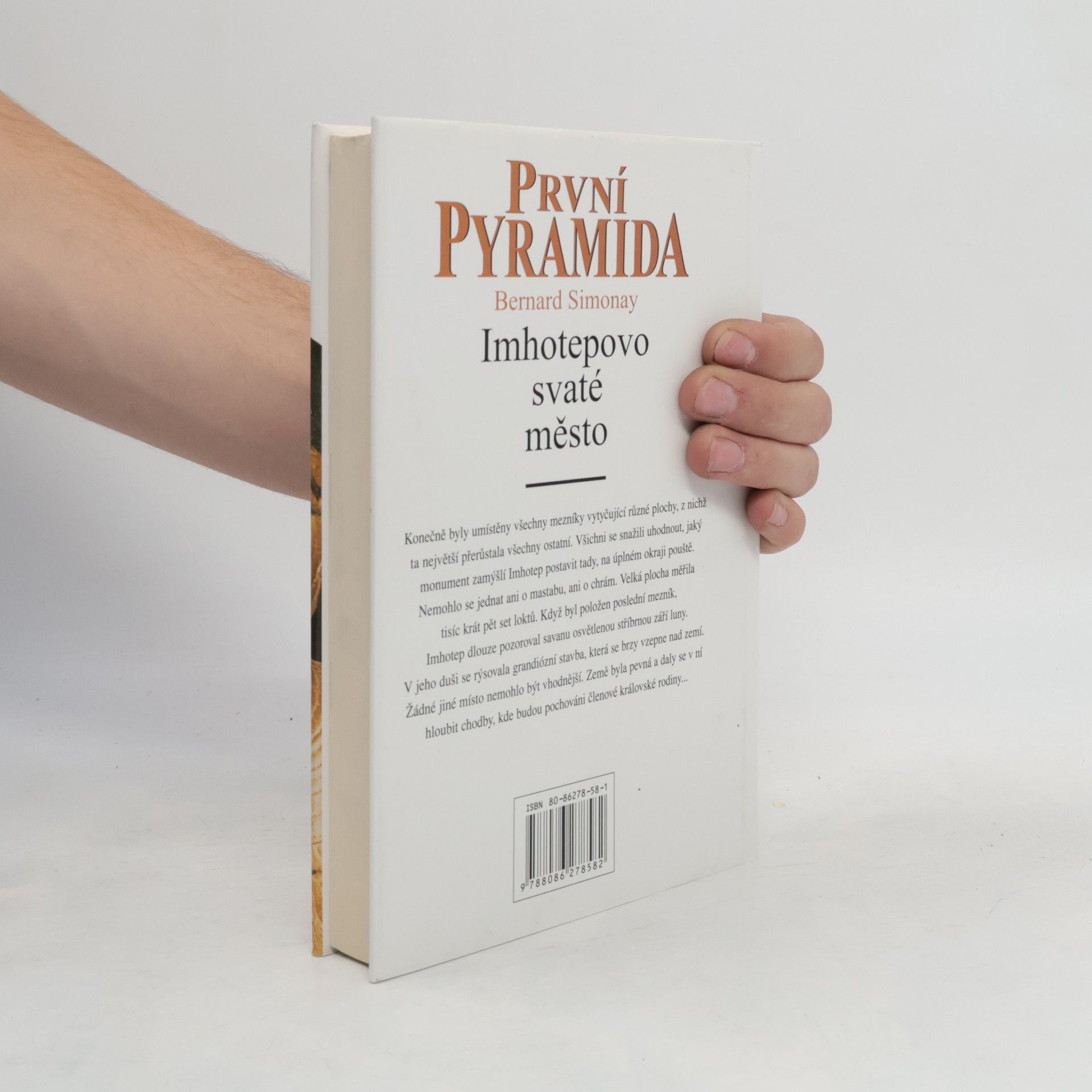 Bernard Simonay První pyramida. 2, Imhotepovo Svaté město