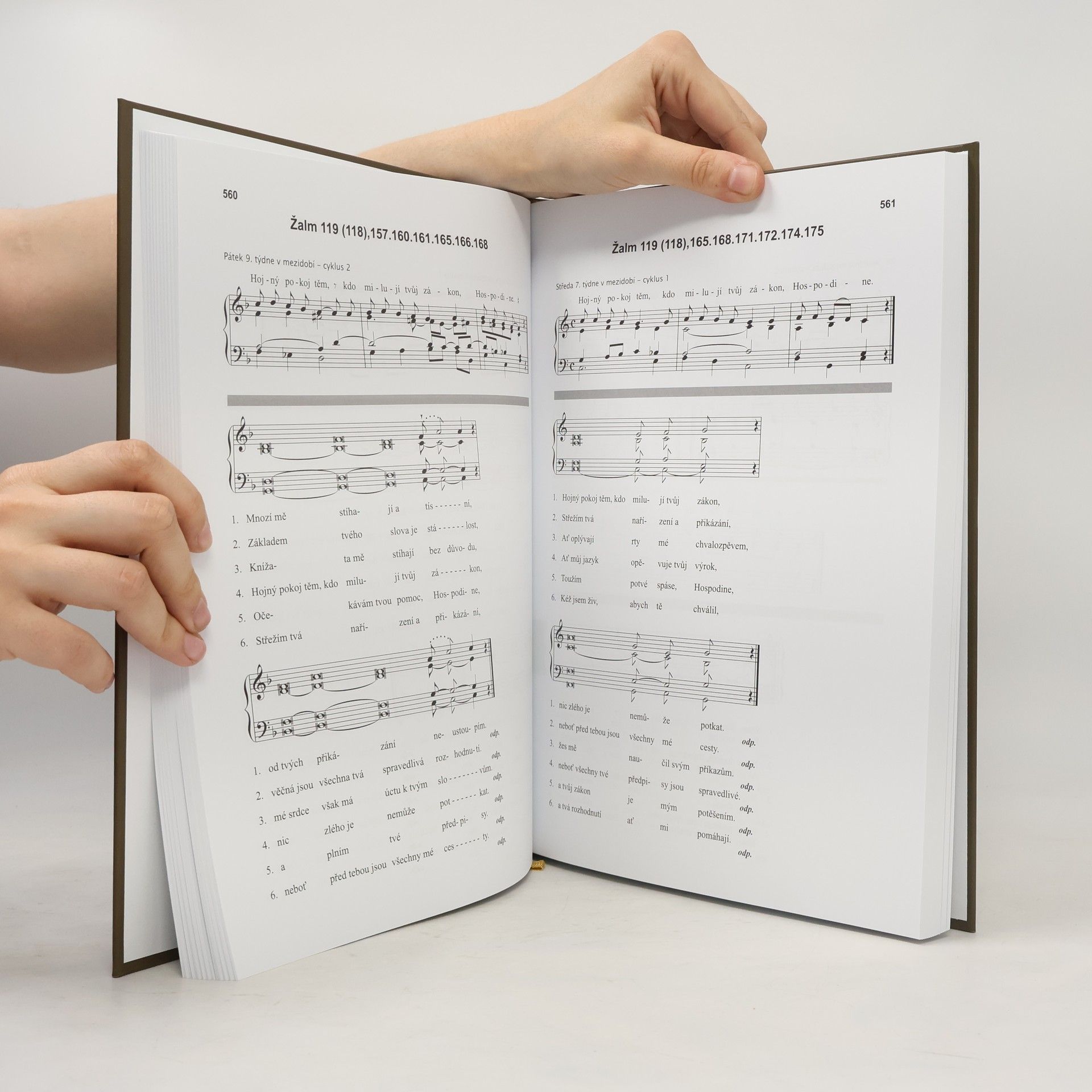Jiří Plhoň Responsoriální žalmy pro všechny příležitosti liturgického roku 1.+.2.díl