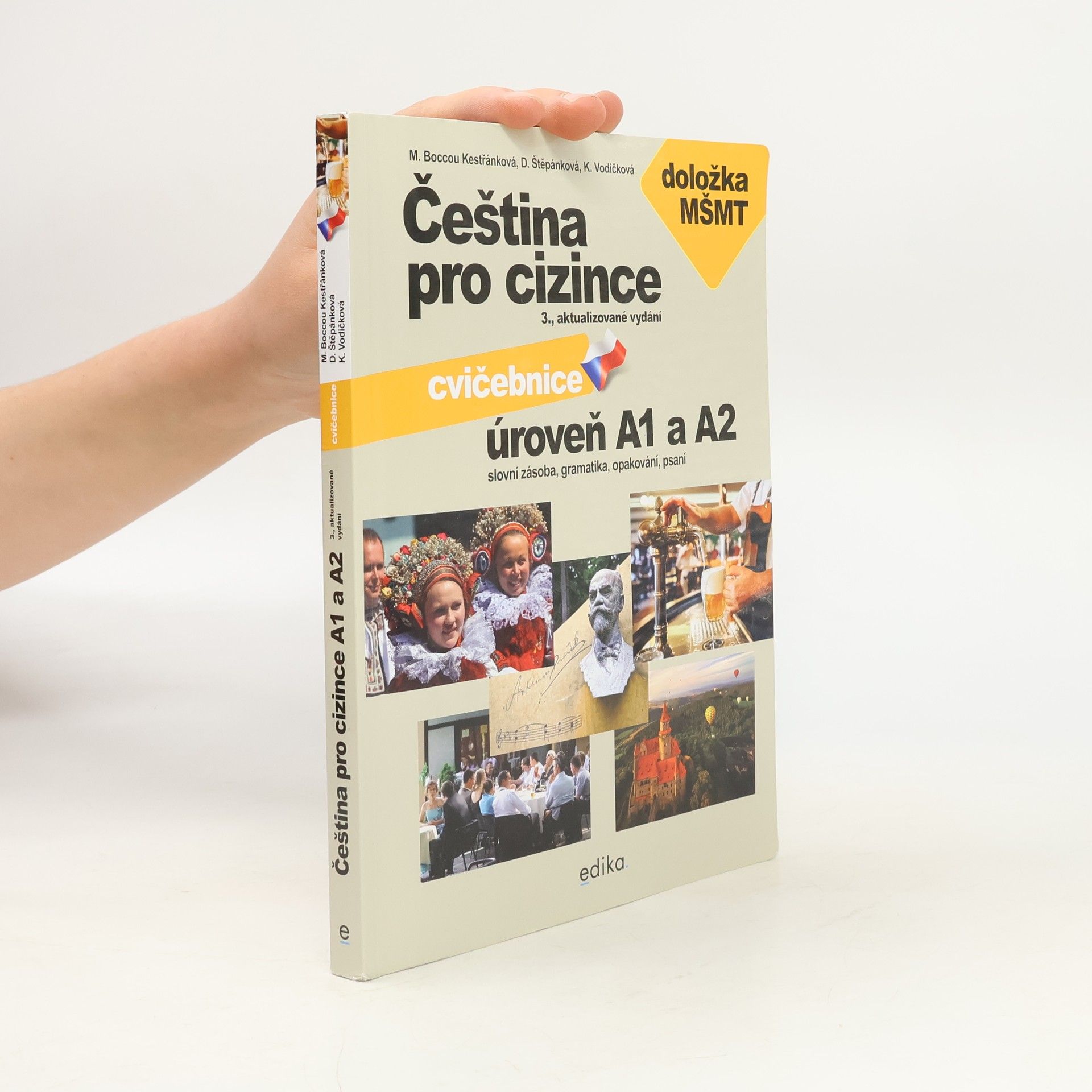 Marie Boccou Kestřánková Čeština pro cizince A1 a A2