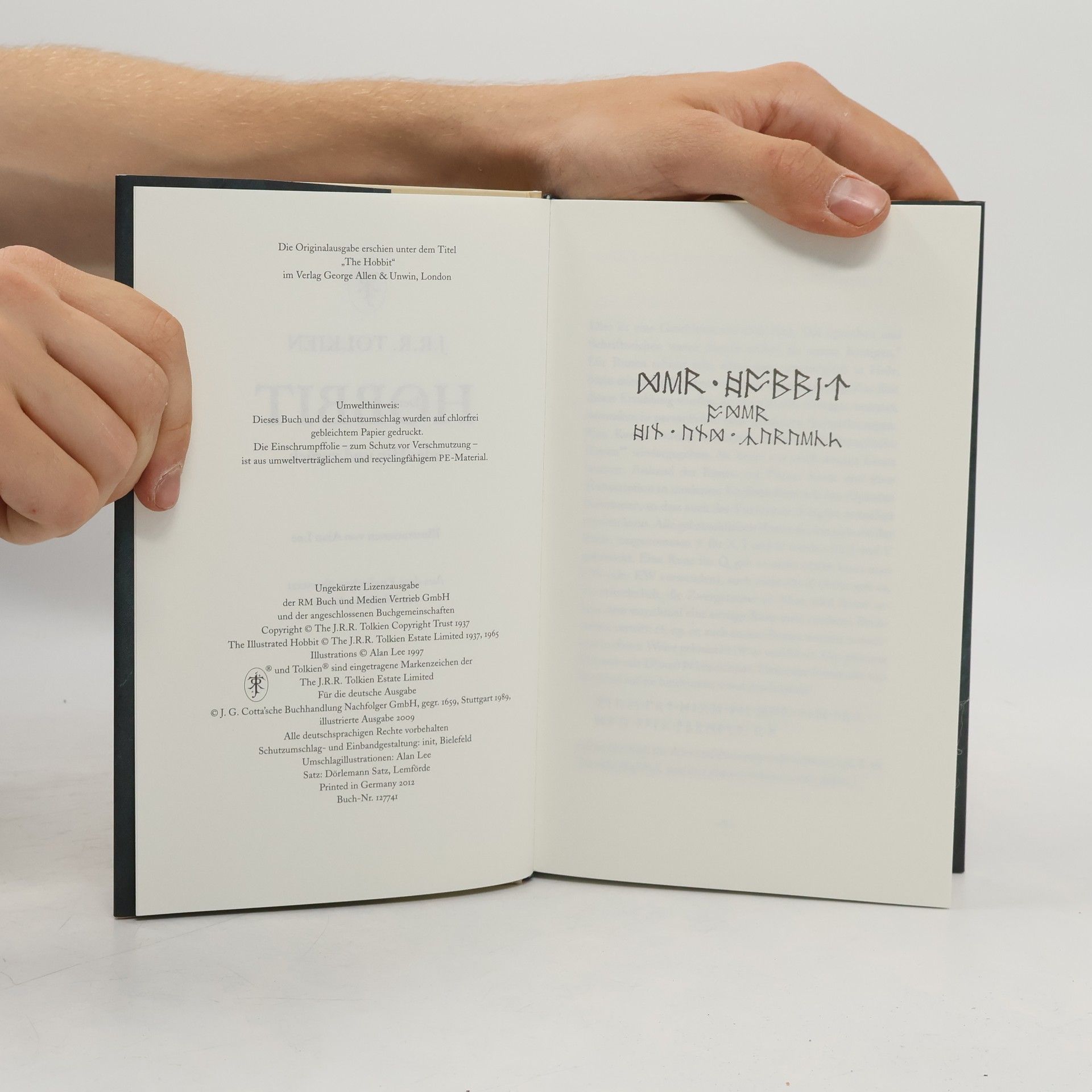 J. R. R. Tolkien Der Hobbit oder Hin und zurück