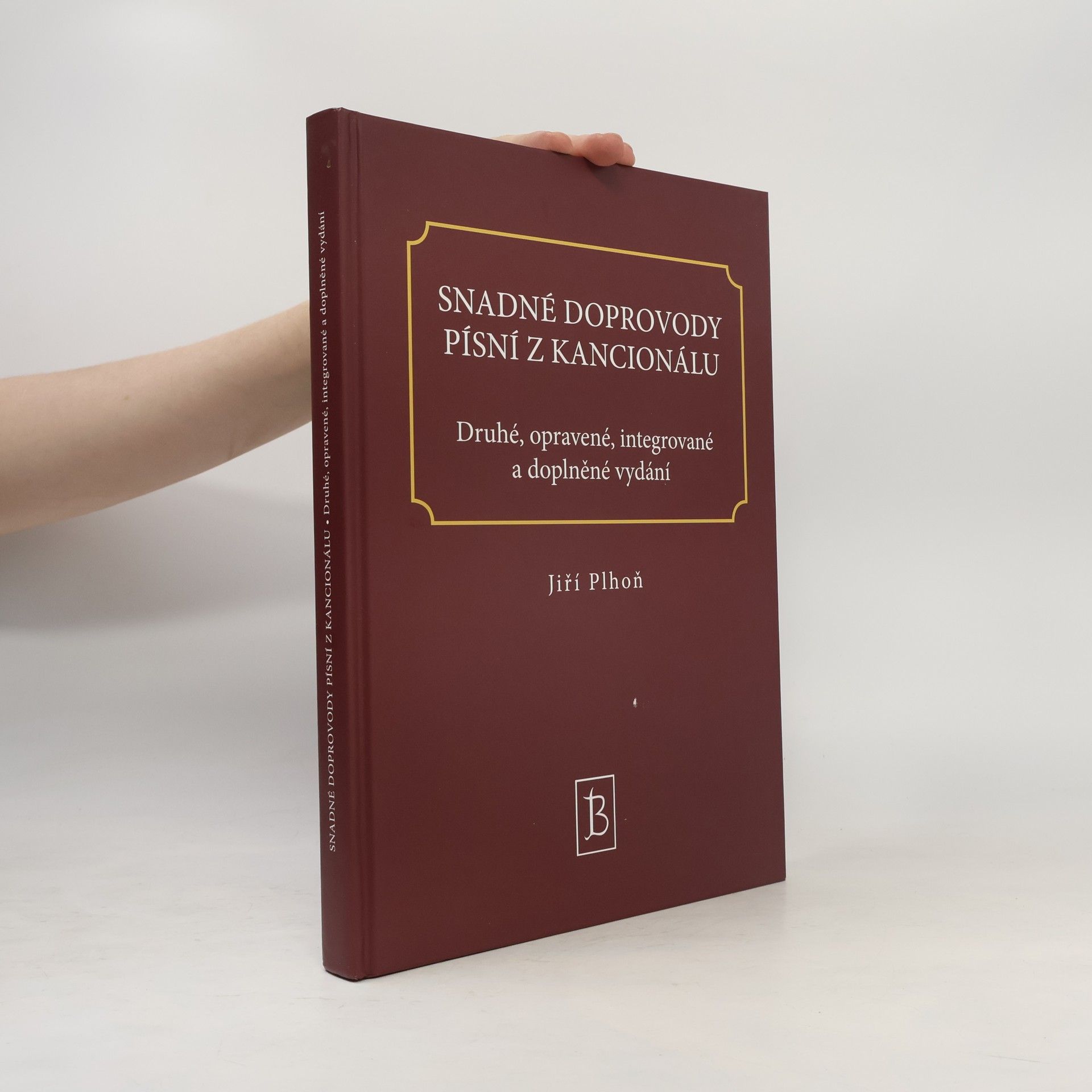 Jiří Plhoň Snadné doprovody písní z kancionálu