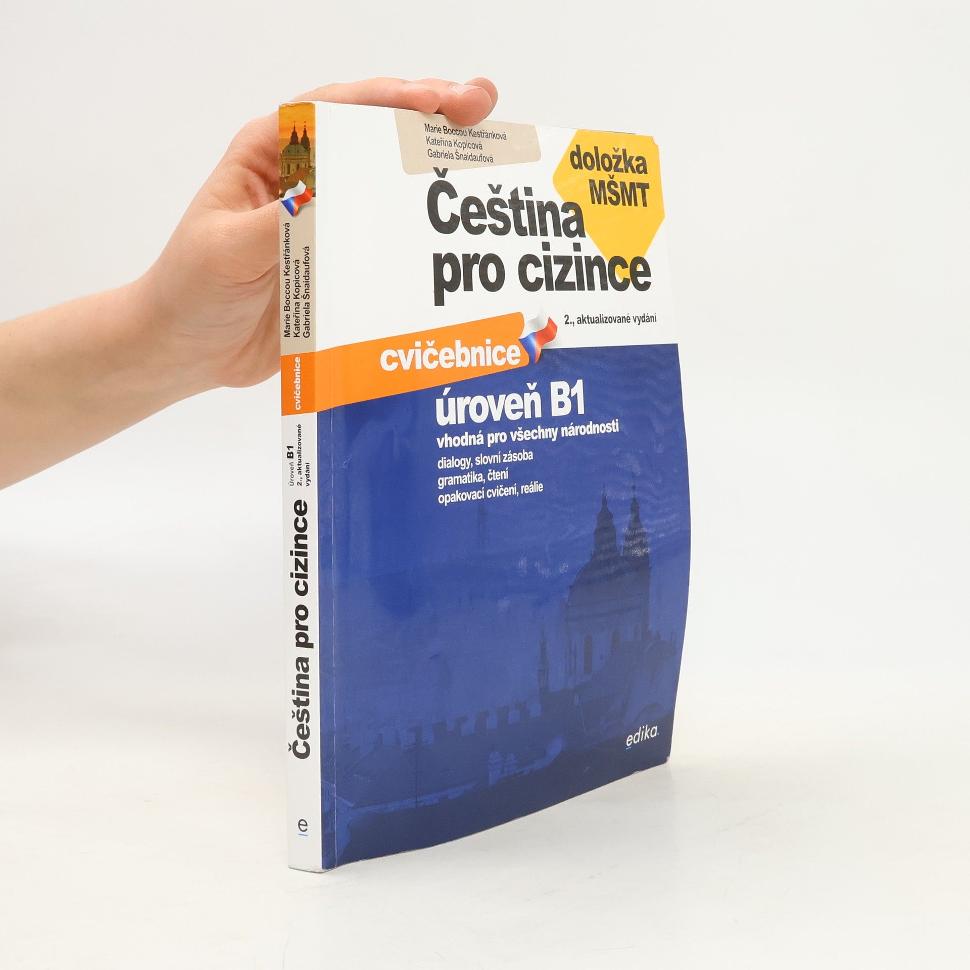 Kolektiv autorů Čeština pro cizince. Cvičebnice. Úroveň B1